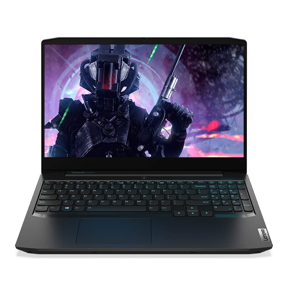 Lenovo IdeaPad Gaming 3 10th Gen Intel i5 15.6"(39.6cm) FHD Laptop (8GB/1TB HDD/GTX 1650 4GB GDDR6 Graphics/60Hz Refresh Rate/Windows 10/Office 2019/Blue Backlit/Onyx Black/2.2Kg), 81Y4018DIN