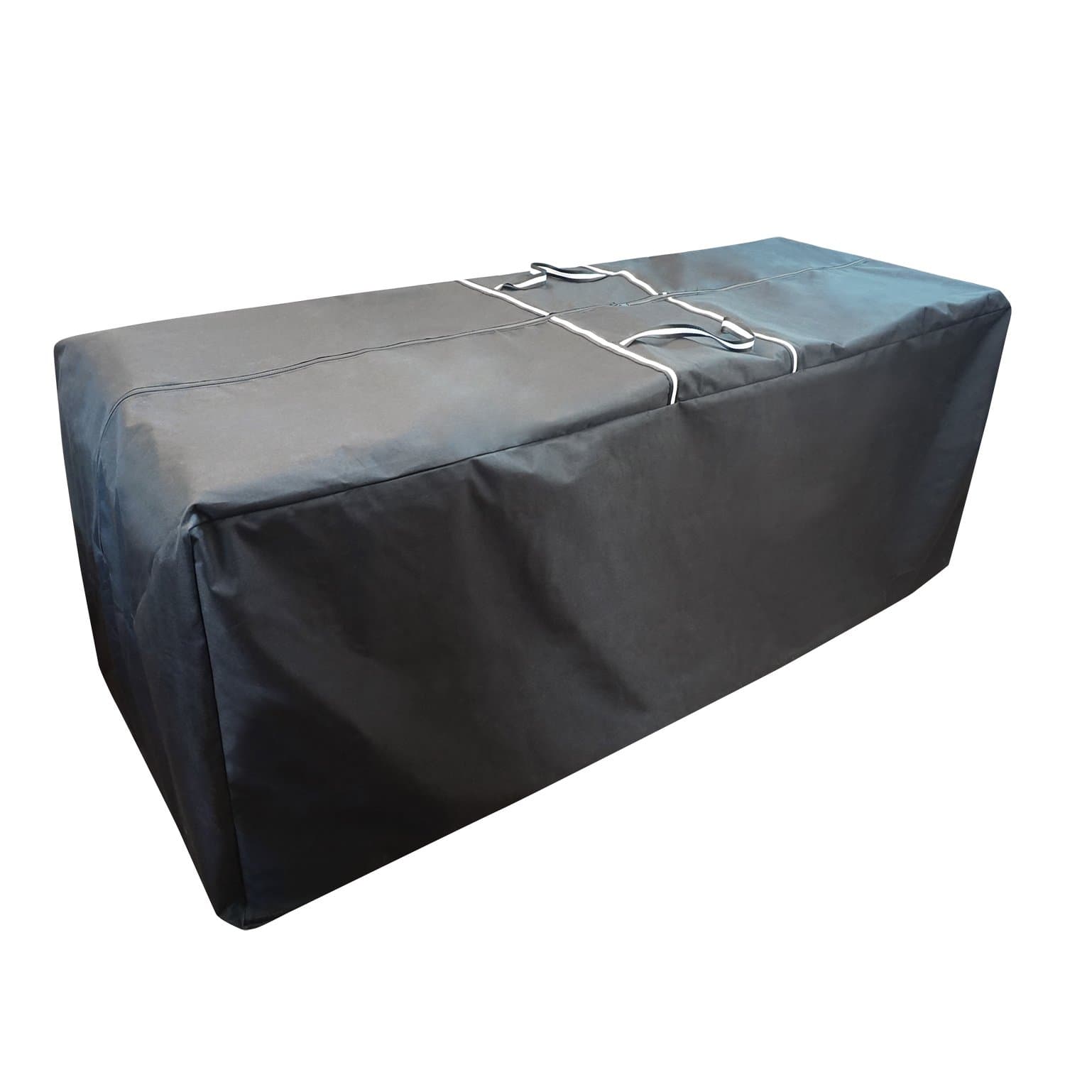 78" L x 30" W x 28" H Oversize Cushions /Covers/ Christmas Tree Storage Bag Water Resistant Heavy Duty, Black