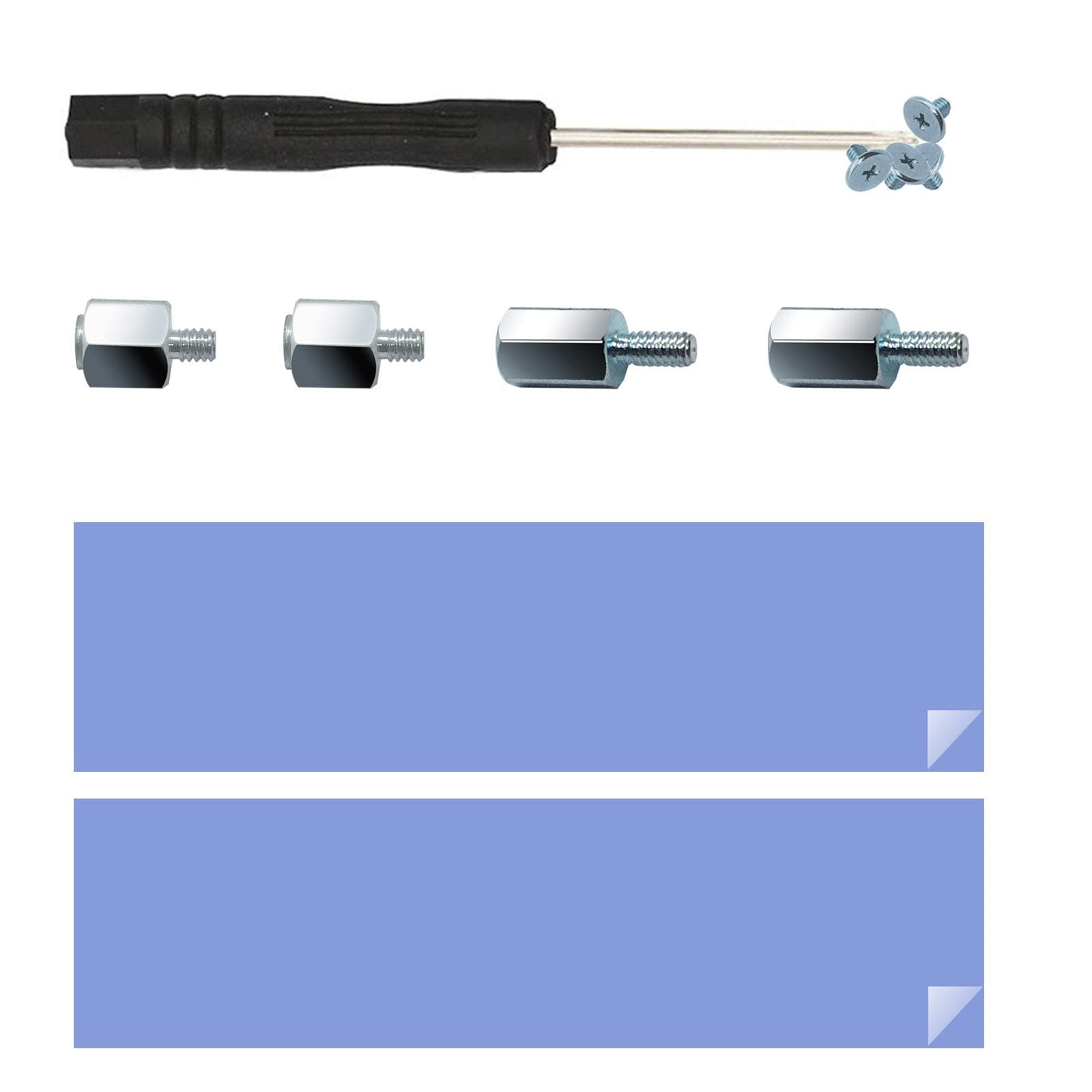 SGTKJSJS M.2 SSD Mounting Screws Kit for Asus/msi Motherboards, with Nvme m2 Cooling pad