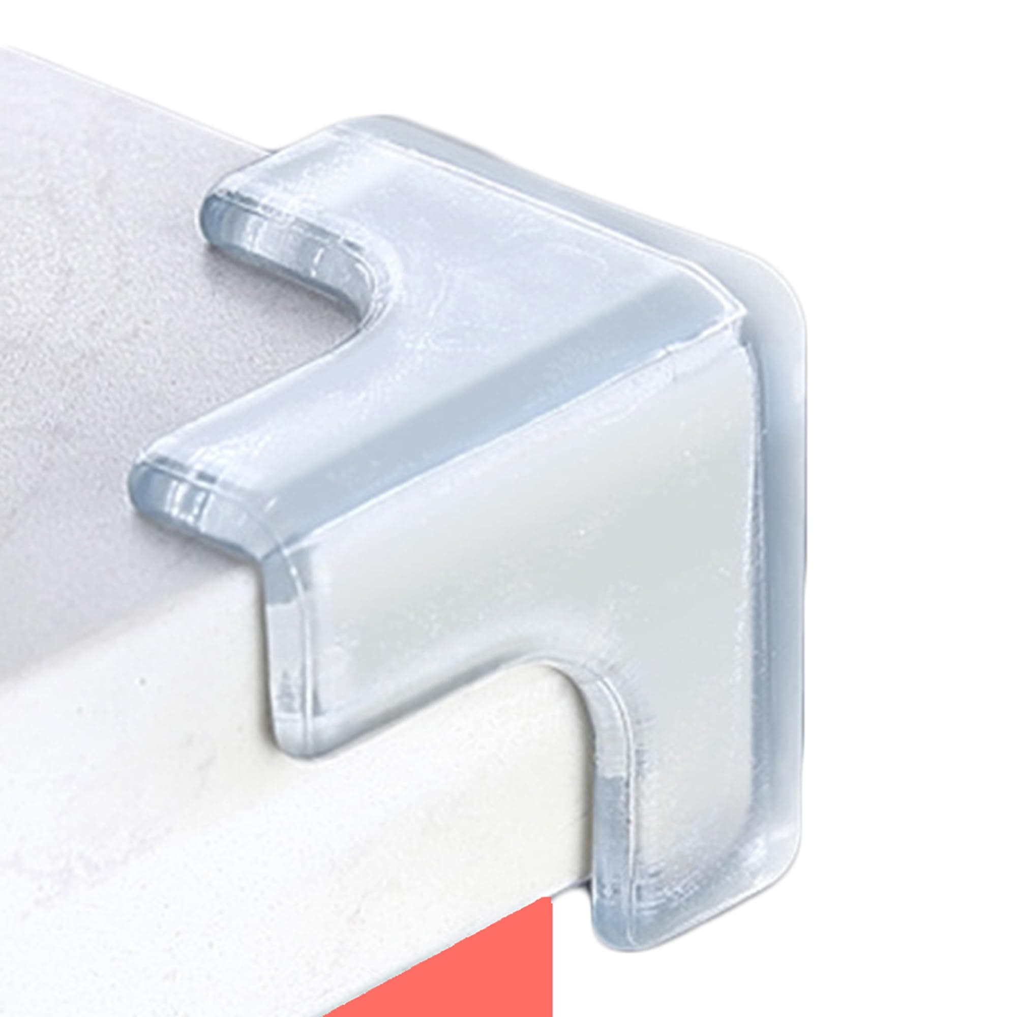 saicheek 4Pcs Large(Length: 1.7inch) Silicone Corner Guard Protector Baby Proofing, Table Corner Protectors for Baby, Strong Adhesive T Shaped Baby Head Protector Table Corner Protectors for Furniture