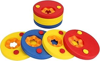 SKYSPER Arm Bands Swimming Float Discs Kids Foam Armband Pool Set for Swim Learning(8 pcs/Set)