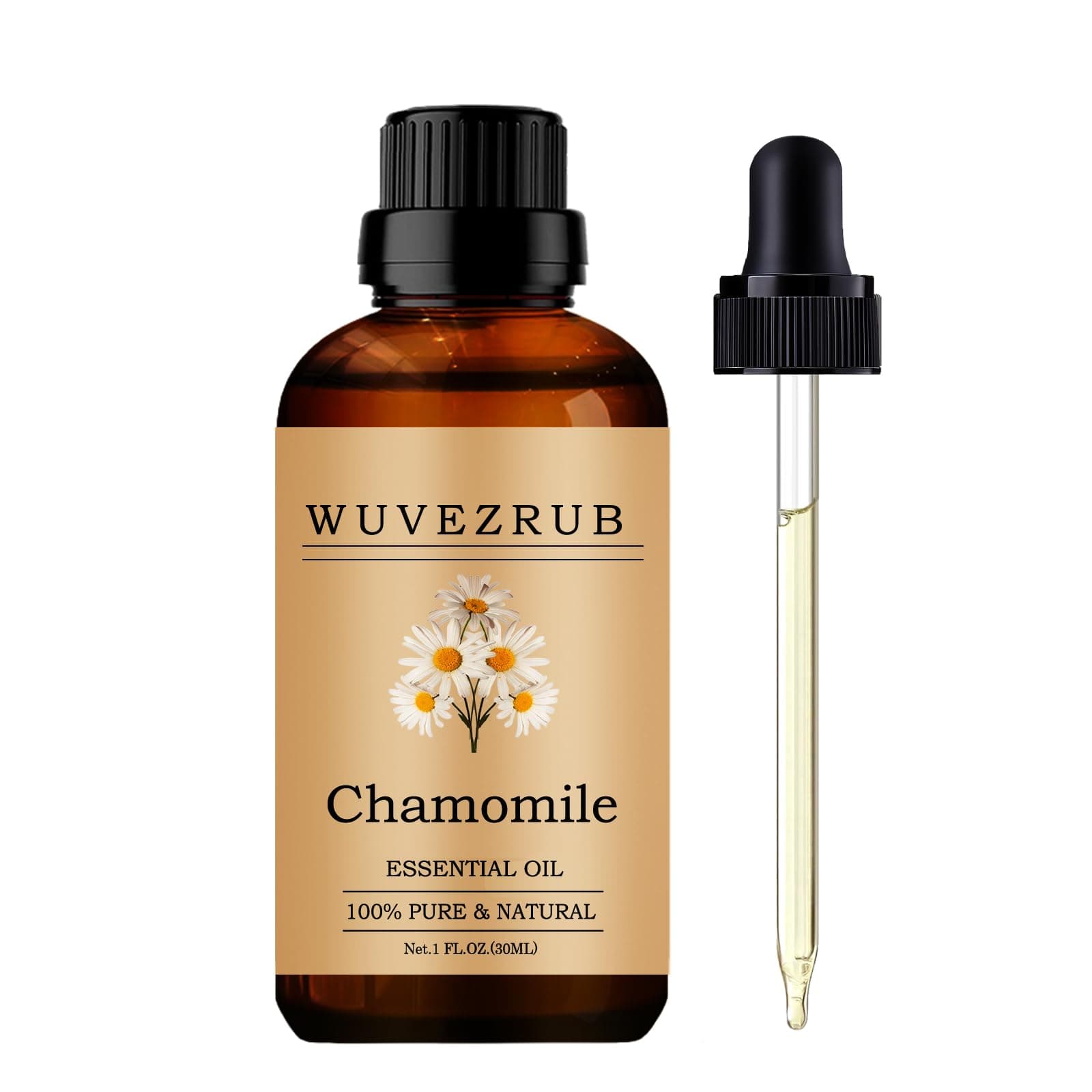 Chamomile Essential Oils, 30ML Pure and Natural Essential Oil for Aromatherapy Diffuser - Chamomile /1 Fl Oz