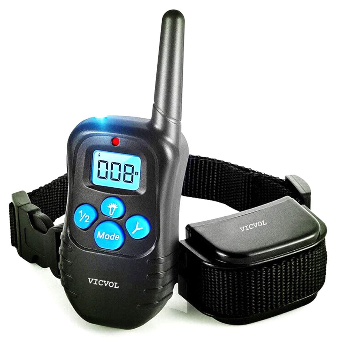 Vicvol Dog Training Collar Full Waterproof Rechargeable Remote Dog Training Shock Collar B