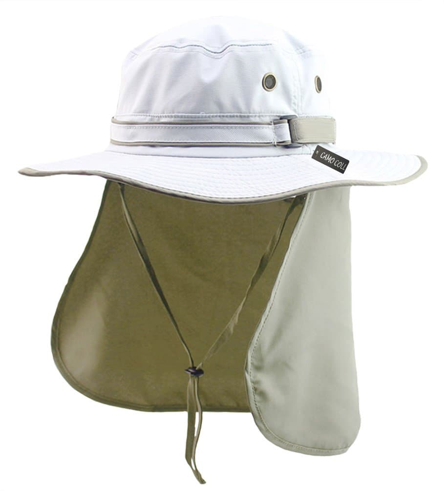 UPF 50+ Sun Hats with Flap Neck Cover
