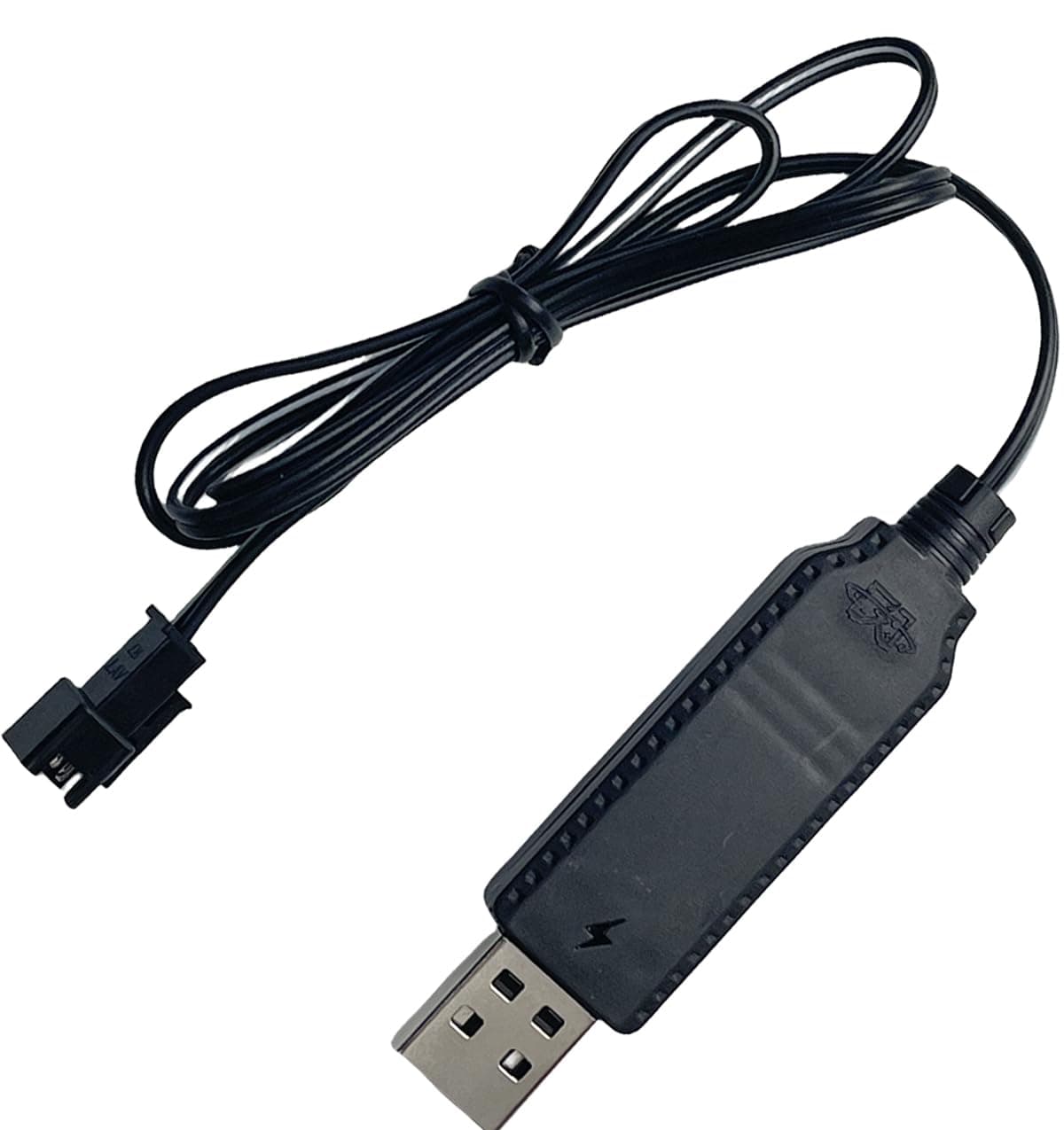 3.7V Lithium Battery Charger Cable with SM-2Pin Plug Universal Compatible RC Car Plane Tank Boat and Other Remote Control Toys for 3.7V Lipo Battery