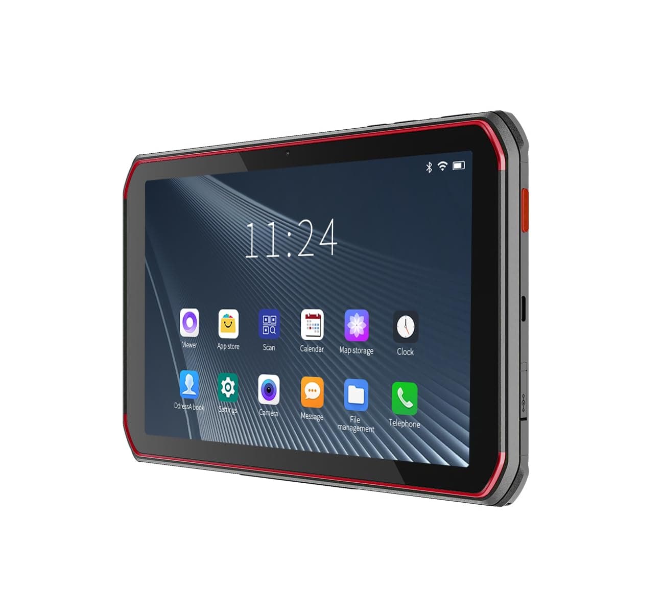 8-inch Rugged Tablet Scanner, Android 13 Enterprise Tablet with Integrated Honeywell N6703 1D & 2D Bar Code Scanner Engine, WiFi & 4G LTE, for Warehouse Inventory Tracking