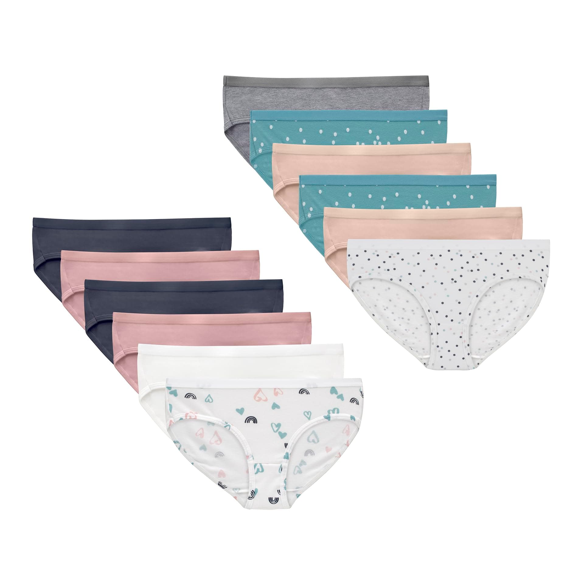 Girls' Cotton Stretch Underwear