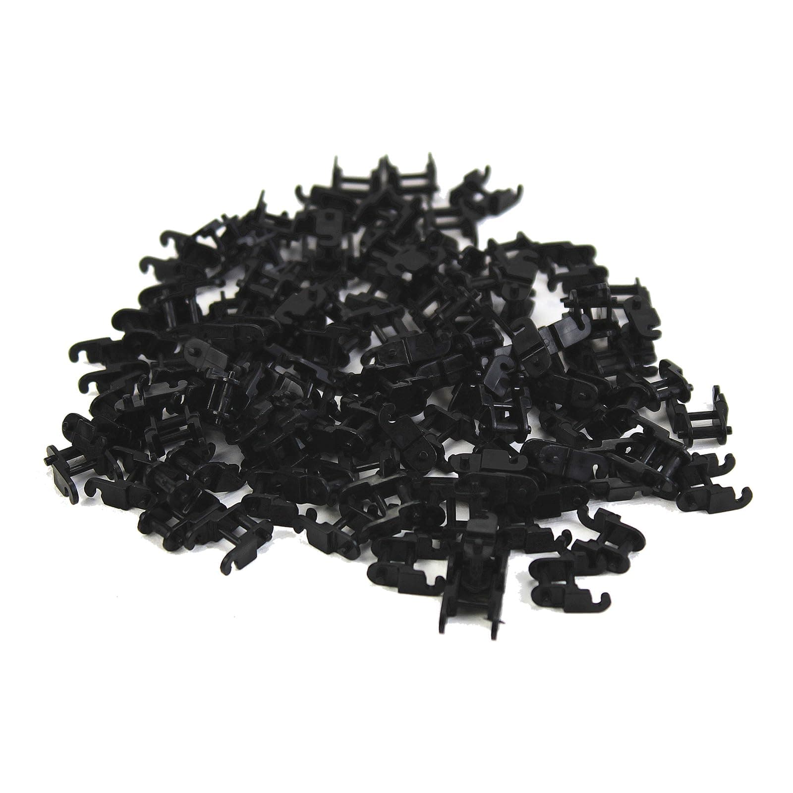 Technical Tank Track Pieces 1000pcs Black ABS N Scale Track Set