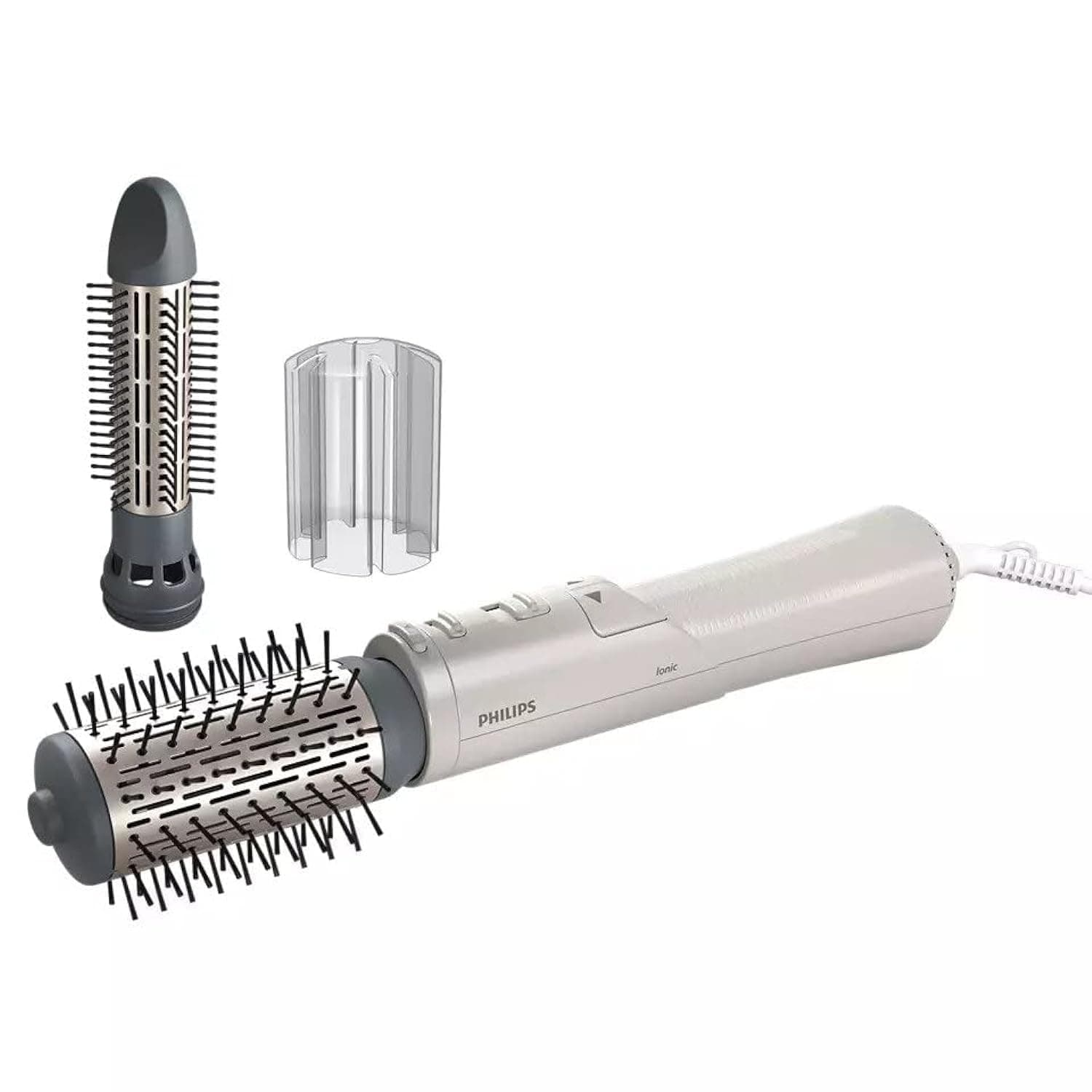 7000 Series Airstyler BHA710/13, Silk white with Oyster metallic, 2 Years Warranty,
