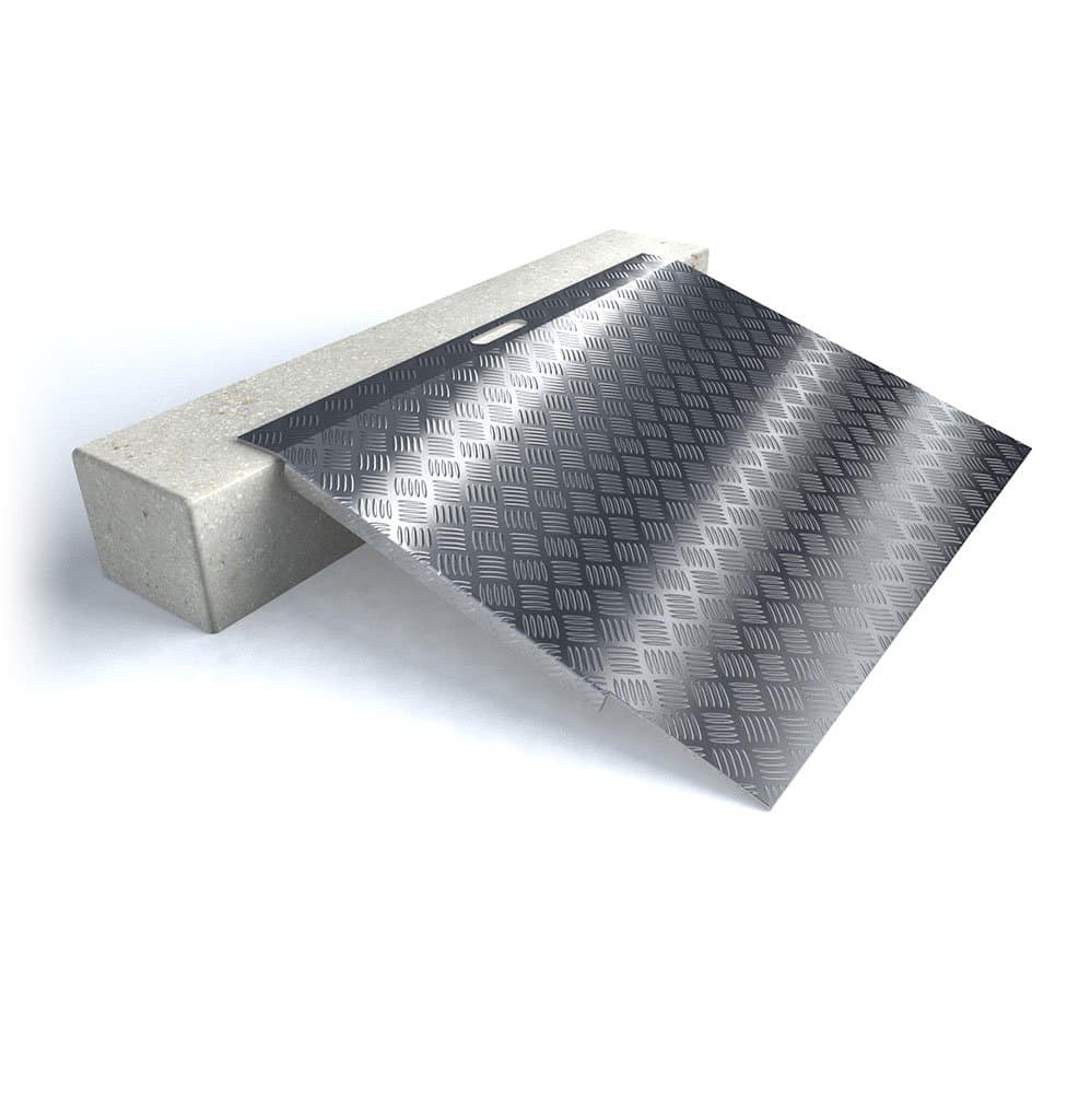 hyseco Aluminium Threshold Mobility Ramp for Model 5-15 cm Sil