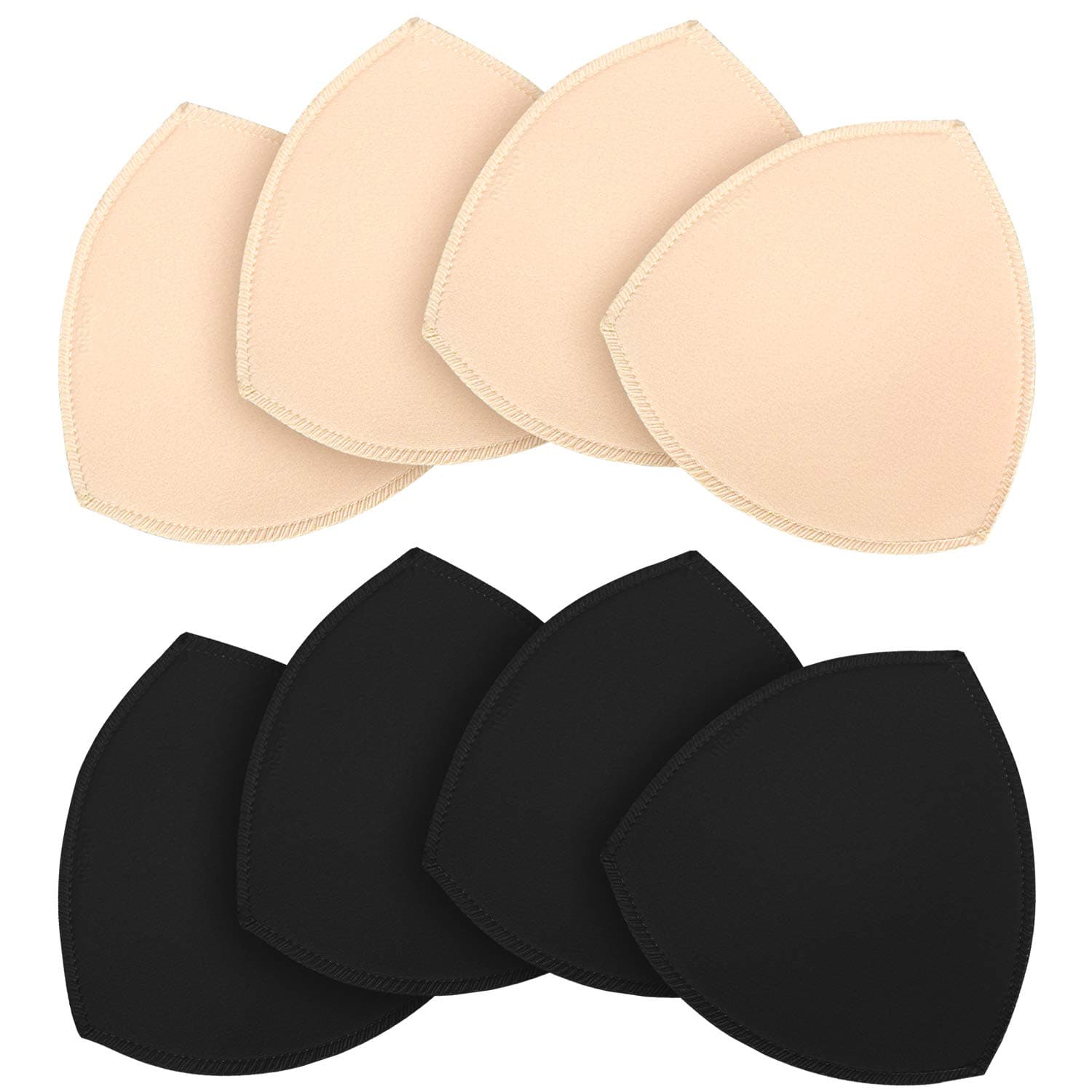 Bra Pads Inserts, Bra Cups Inserts,Removable Breathable Push up Bra Inserts for Sports Bra or Bikini Tops