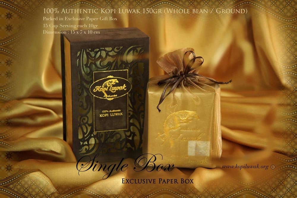 100% Authentic Kopi Luwak 150gram (Powder) Gift Set