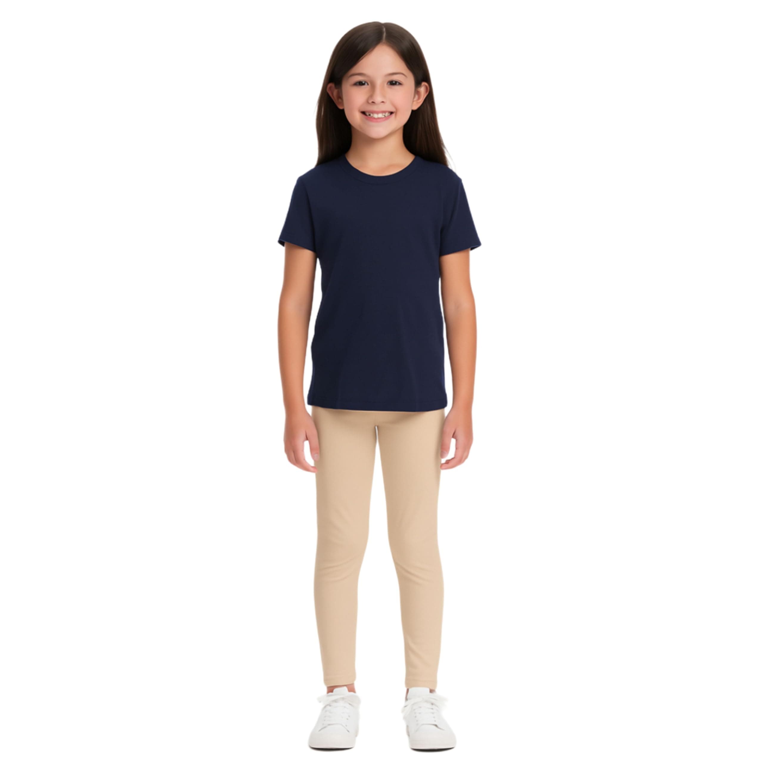 French Toast Girls Solid Leggings