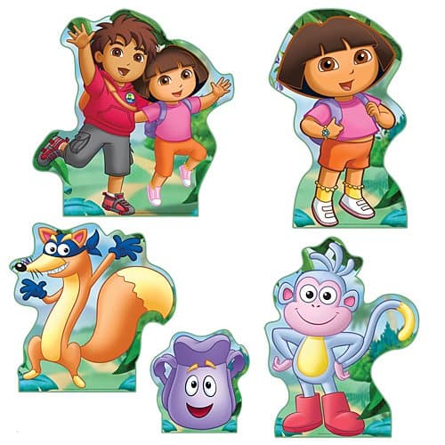 3 ft. 10 in. Dora The Explorer Standee Set Standup Photo Booth Prop Background Backdrop Party Decoration Decor Scene Setter Cardboard Cutout