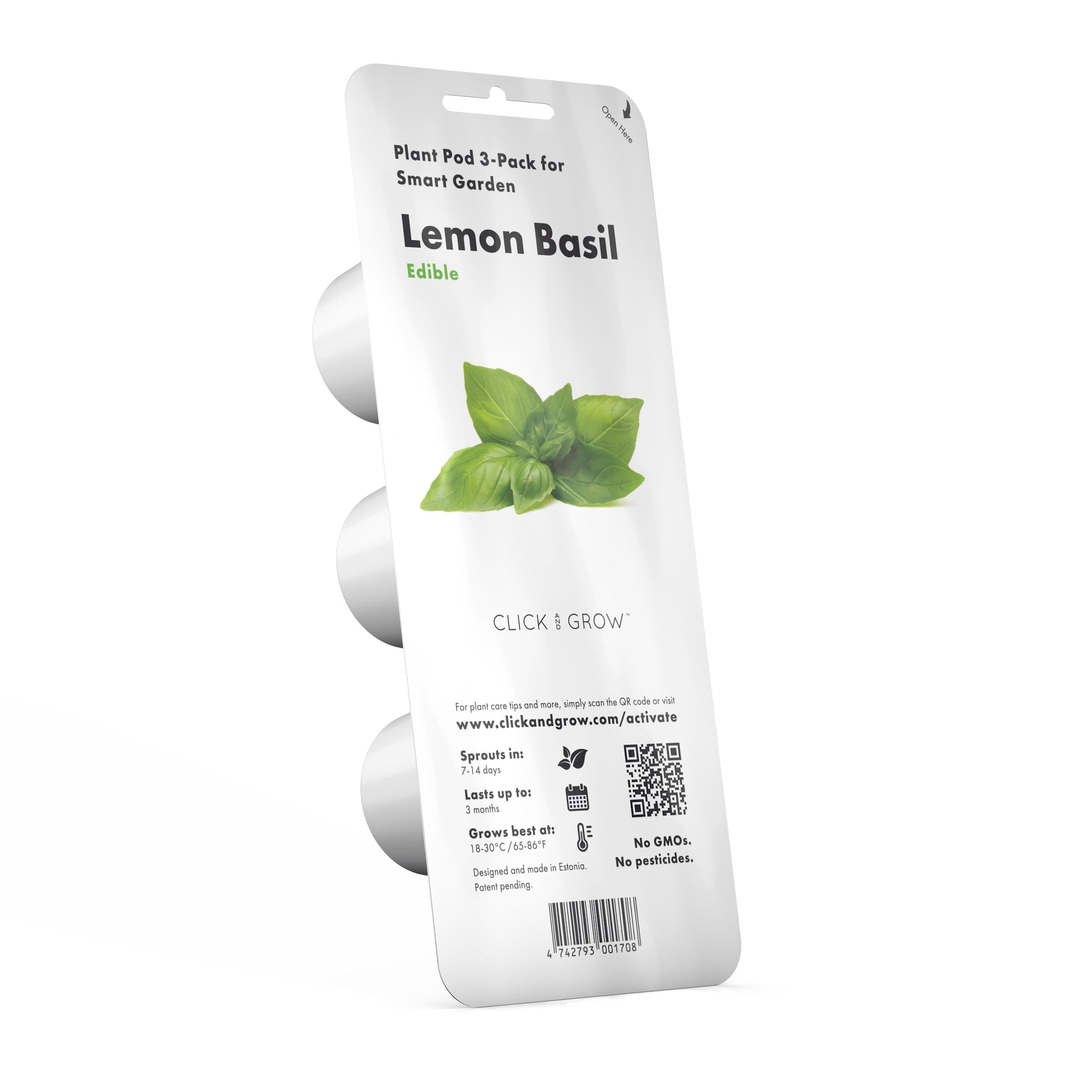 Smart Garden Lemon Basil Plant Pods, 3-Pack