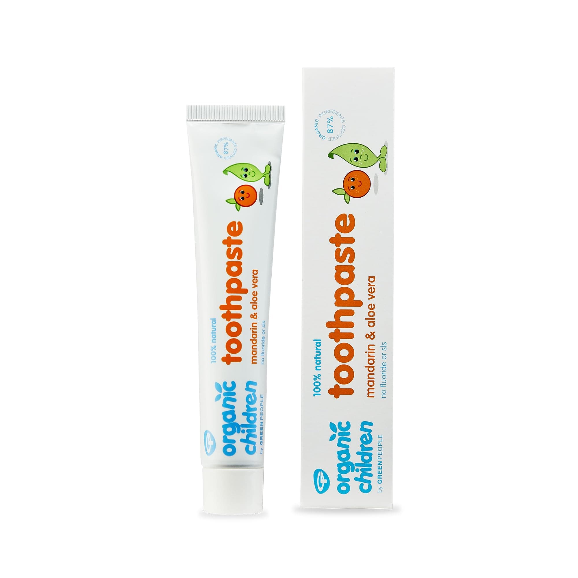 GREEN PEOPLE Kids Mandarin Toothpaste, 50 ML