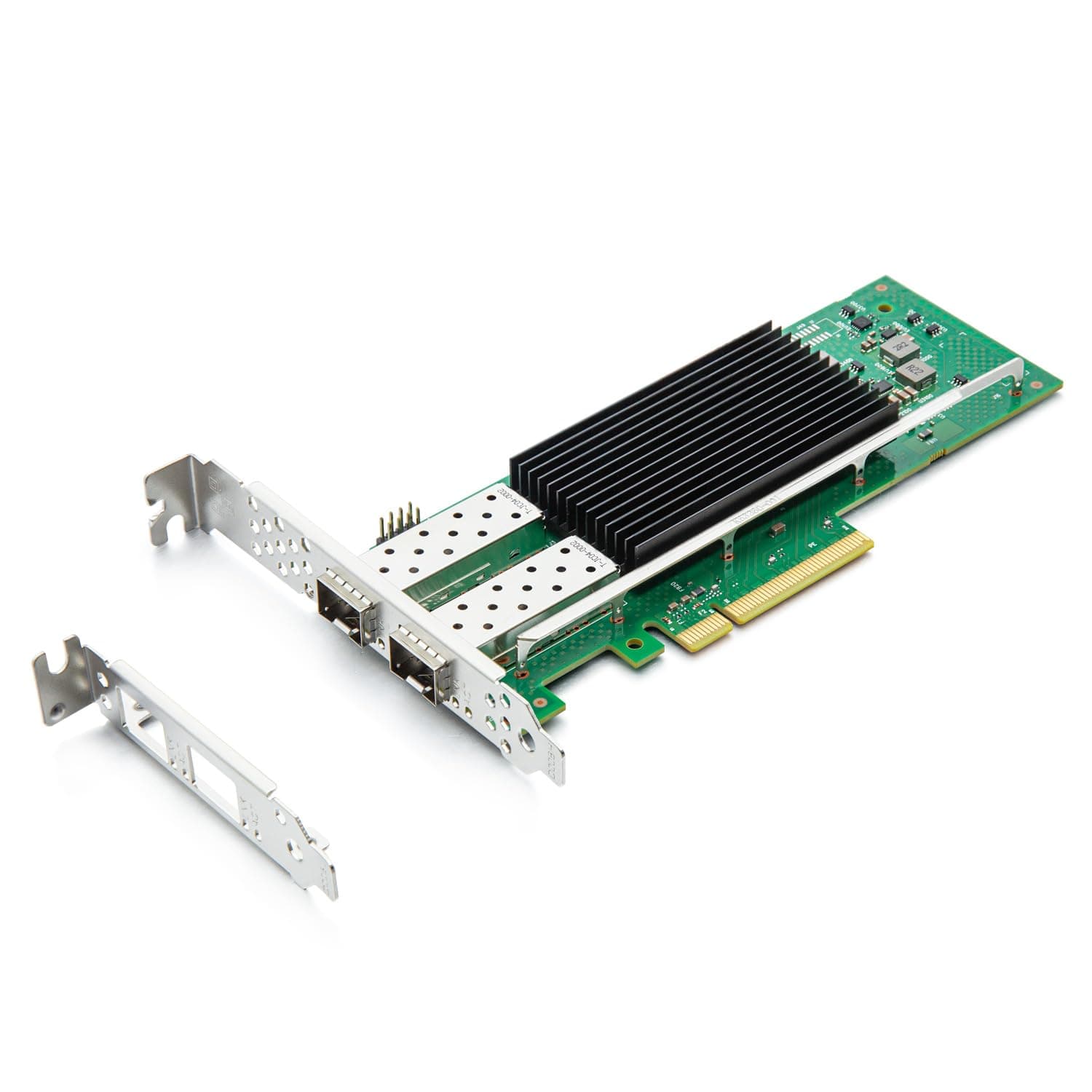 25G PIC-E Network Card, Dual SFP28 Port, PCI Express x8 Ethernet LAN Adapter Support Widows10/2016/2019/Centos7/Debian10/Ubuntu20/Vmware/Esxi7.0, Compatible with Inter E810- XXVAM2 Controller
