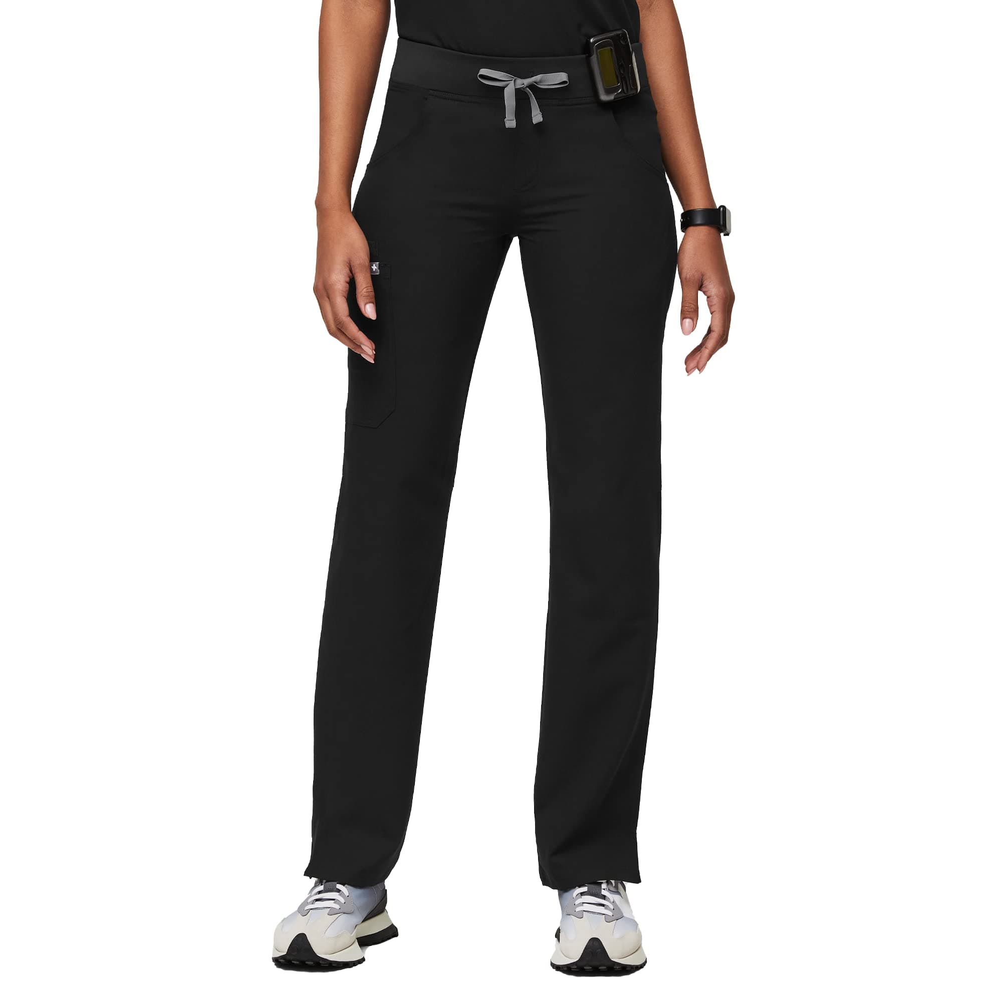 FIGS Kade Cargo Scrub Pants for Women - Black, L