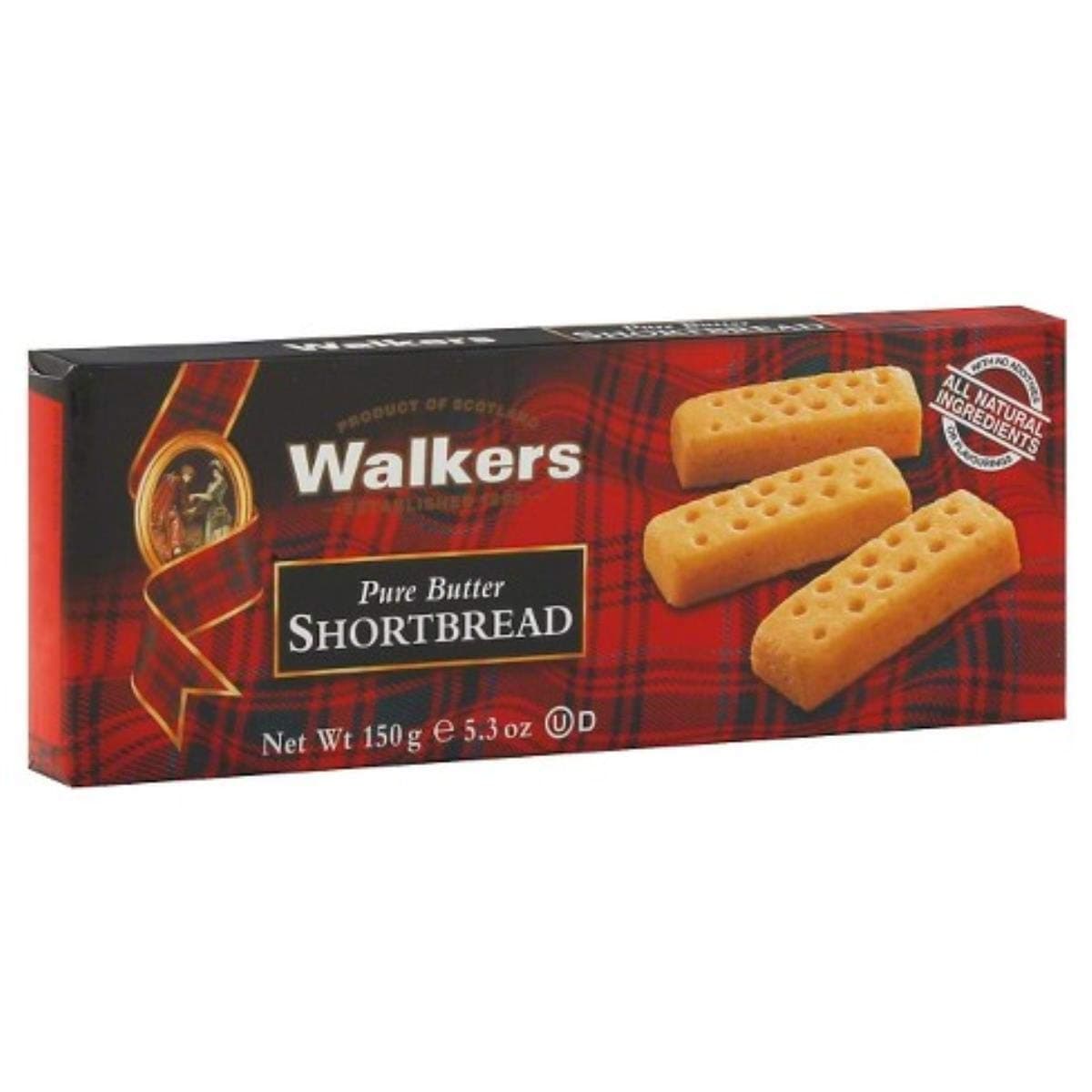 Walkers Pure Butter Short Bread 150g