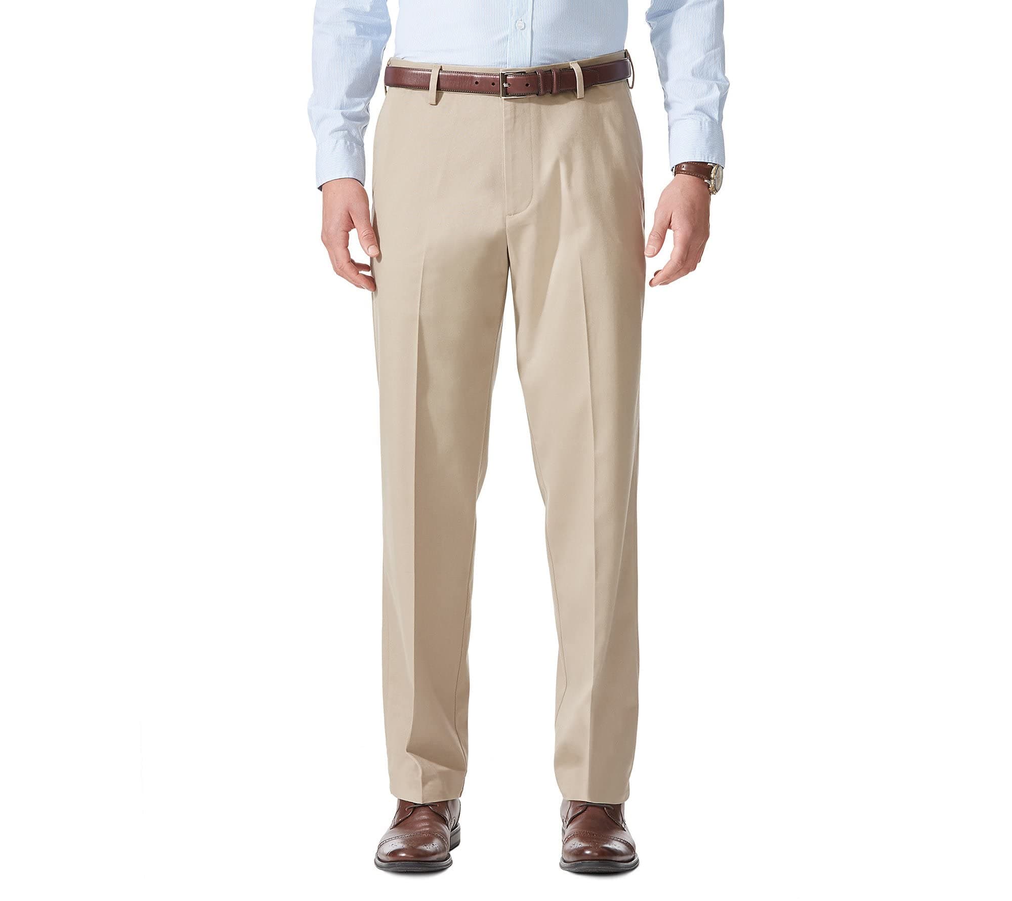 DOCKERSMens Relaxed Fit Comfort Khaki Pants