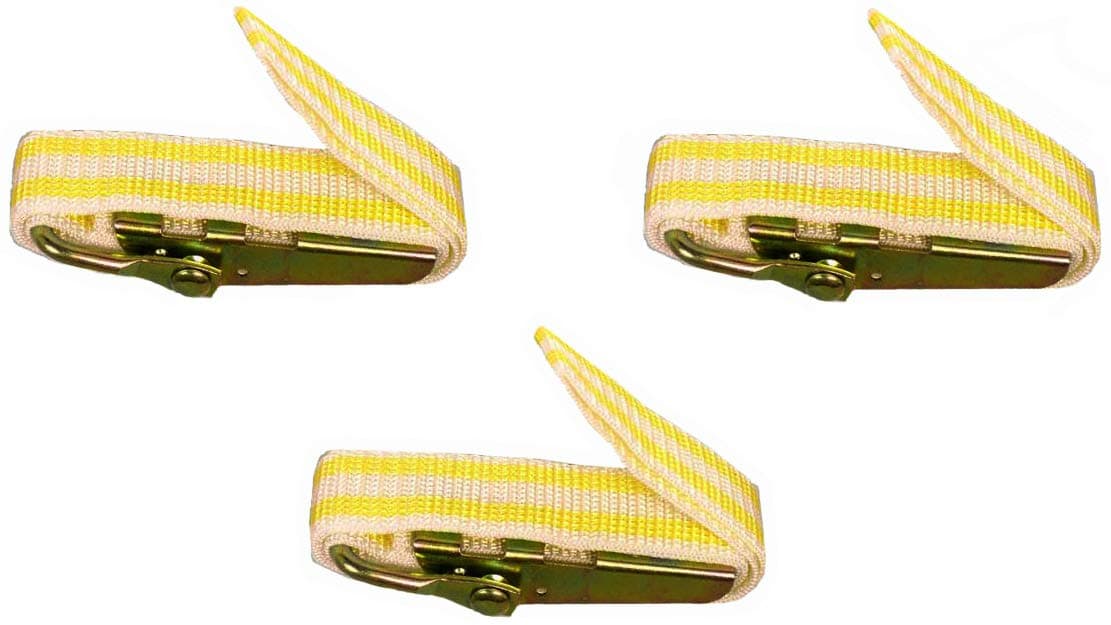 Creative Hobbies BST3 Banding Straps For Plaster Molds And Other Banding Applications, 3 Feet Long, Yellow, Pack of 3 Straps