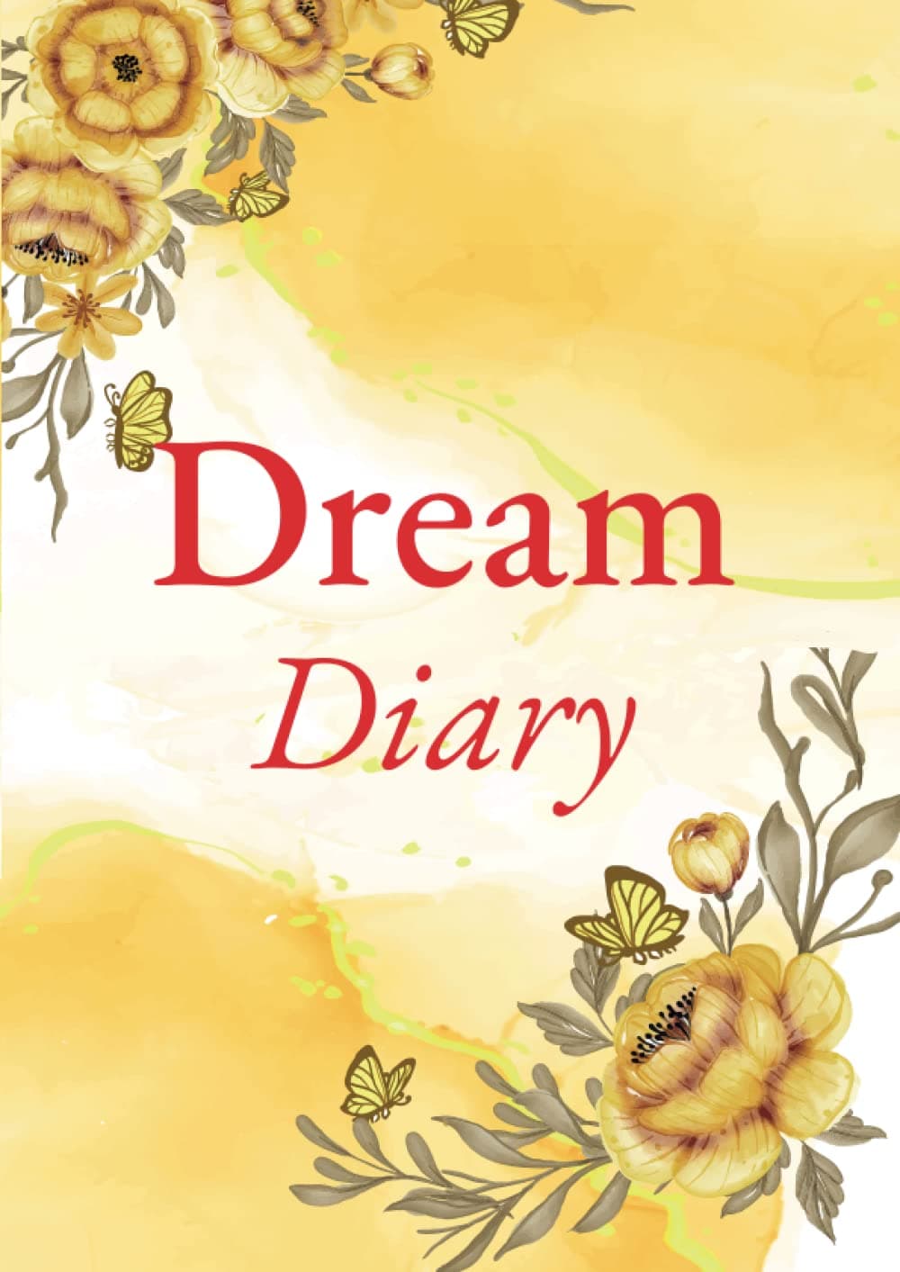 YELLOW PAGE DREAM DIARY FOR E- COMMERCE BUSINESS: YELLOW PAGE, RED INK WRITTEN DIARY