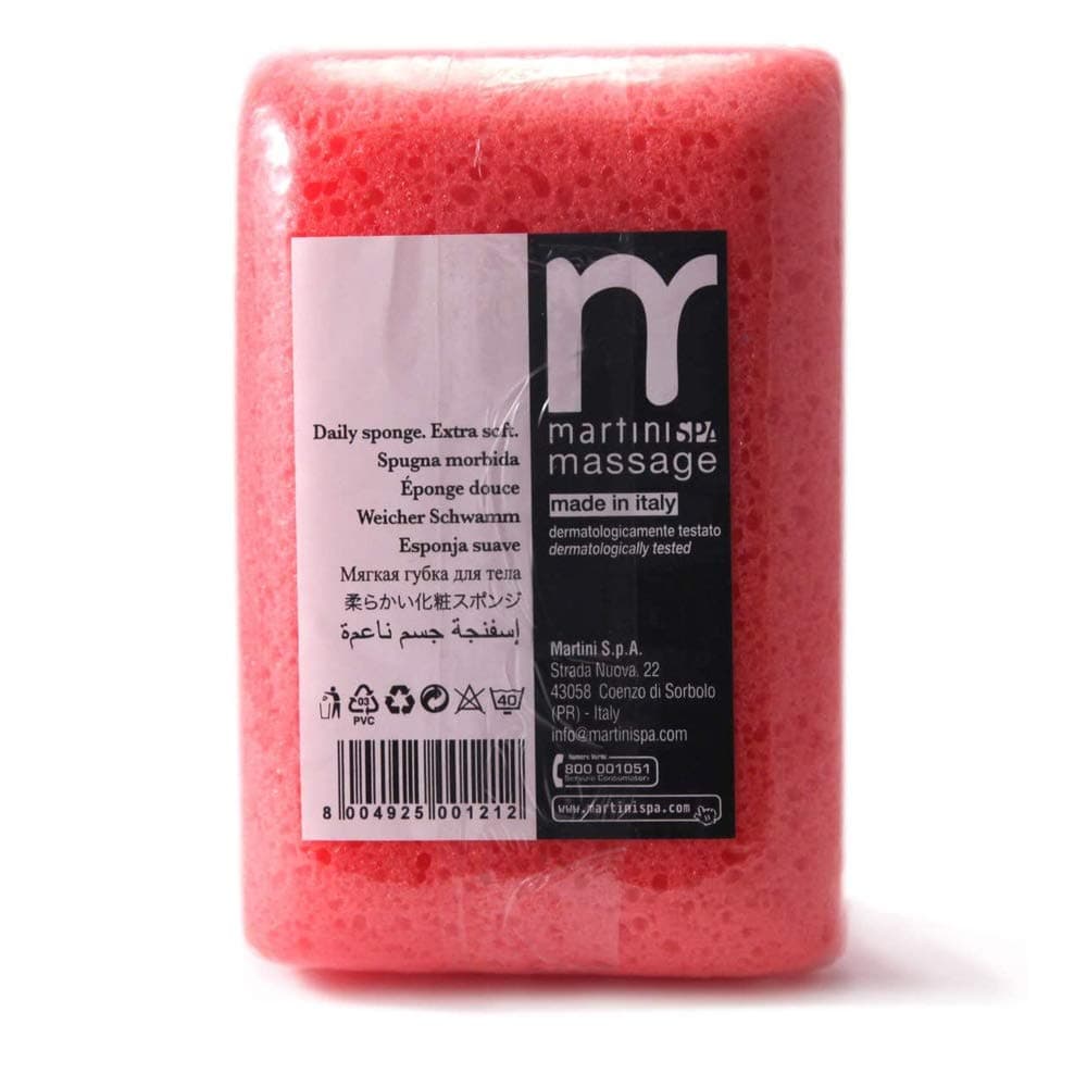 MartiniSPA Massage Natural Soft Touch Sponge, Assorted Colours - 22g