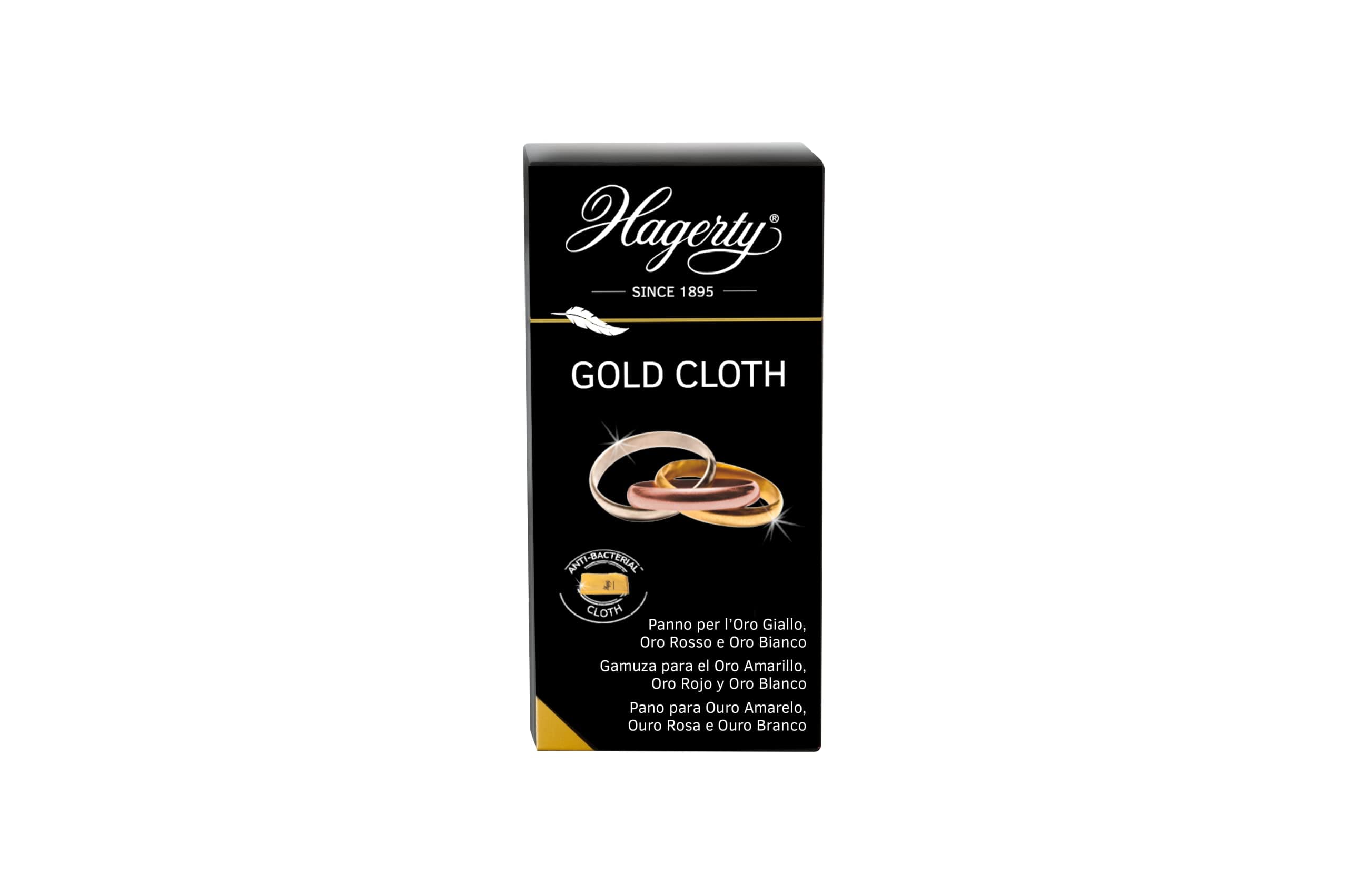 Hagerty Gold Cloth 30 x 36 cm - A116016, Packaging May Vary