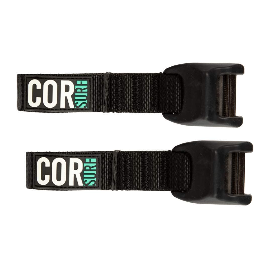 COR Surf Premium 4.5 M Scratch-Resistant Cam Buckle Tie Down Straps with Protective Silicone for Surfboards, Paddle Boards, Kayaks and Canoes (4.5)