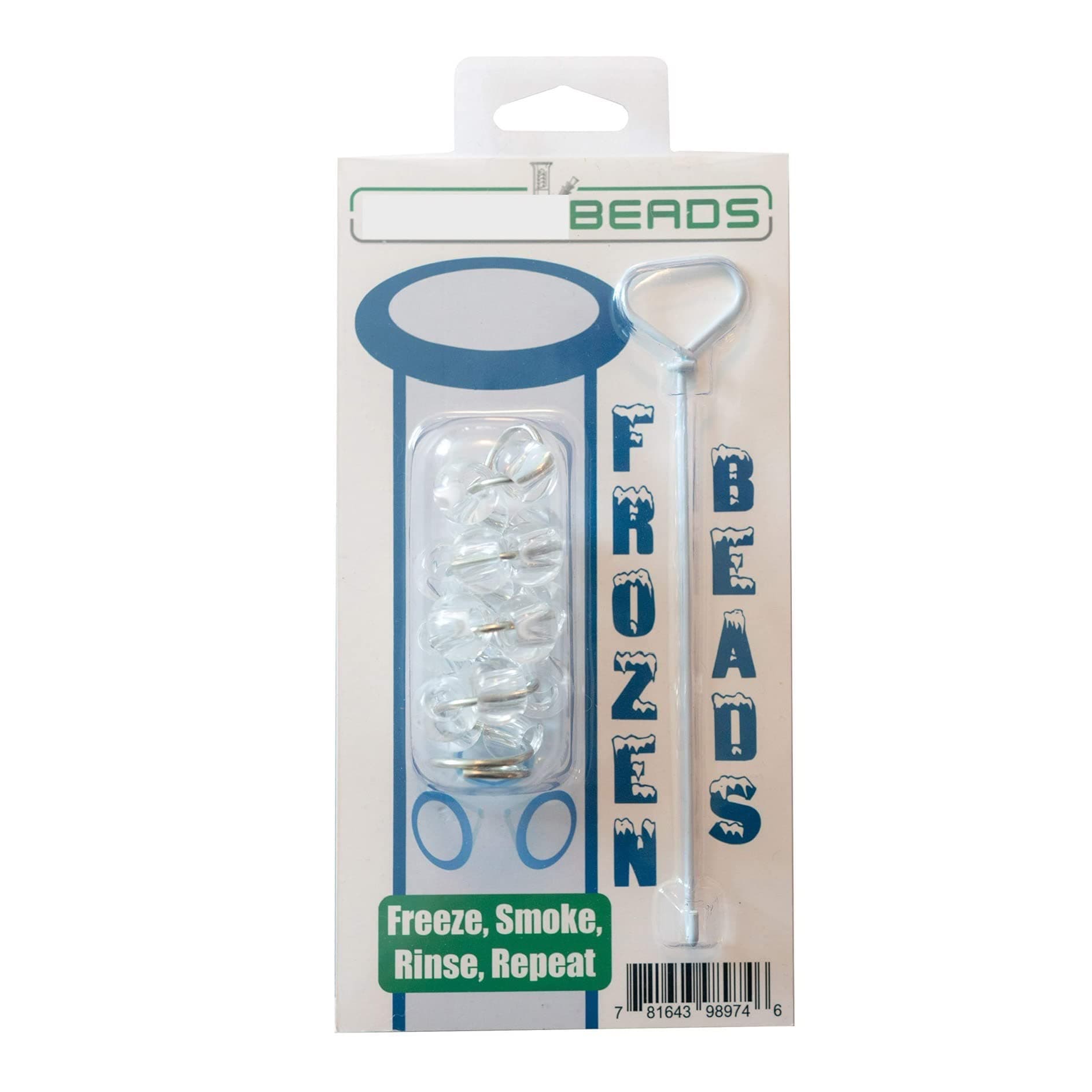 Versapong Glass Beads Smoke Accessory for a Refreshing Cold Smoke- Cool Your Smoke To Take a Larger Hit- Easy To Use- Freeze, Smoke, Rinse, Repeat- Measure Your Glass Pipe Binger Mouthpiece 1 3⁄8”x3”