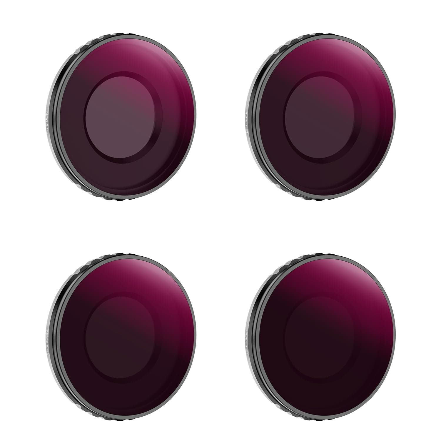 K&F Concept DJI Osmo Action 4 ND/PL Filter Kit,4 Pack Neutral Density ND8/PL ND16/PL ND32/PL ND64/PL Polarizing Multi-Function Filters for Osmo Action 4