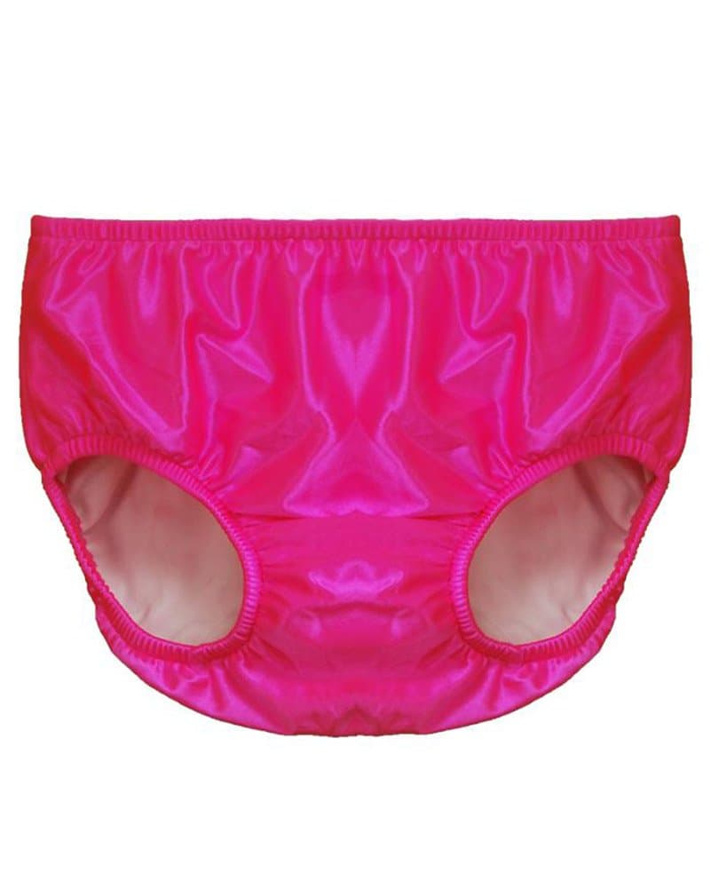 Special Needs Swim Diaper - Reusable Swim Diapers (S-Size 8/10-Waist:18-27"; Weight: 59-74 pds, Pink)