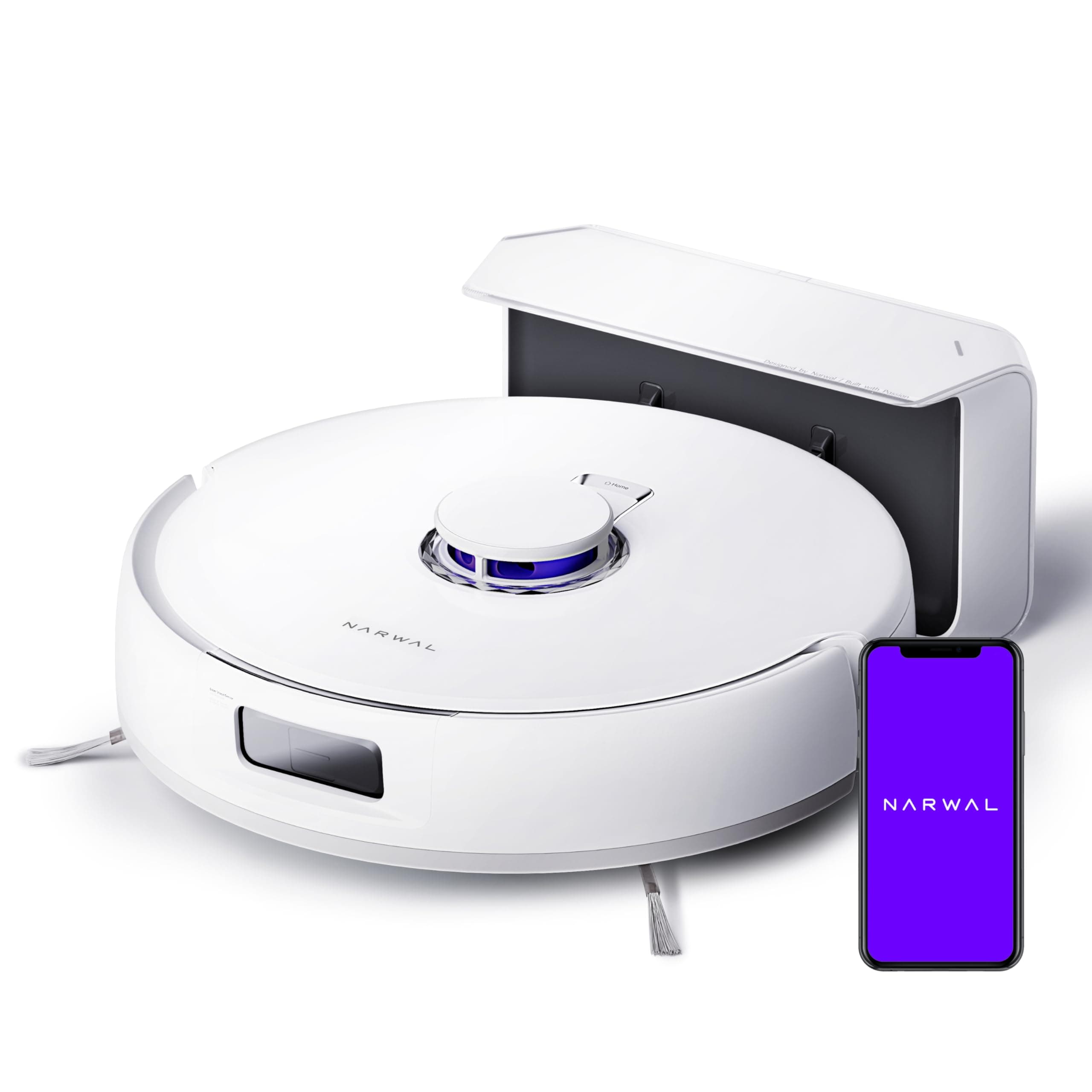 Freo X Plus Robot Vacuum and Mop, 7-Week Dust Storage, 7800Pa Suction, Zero Tangles, Tri-Laser Obstacle Avoidance, LiDAR Navigation, Self Vacuum Cleaner for Pet Hair, Hard Floor, Carpet