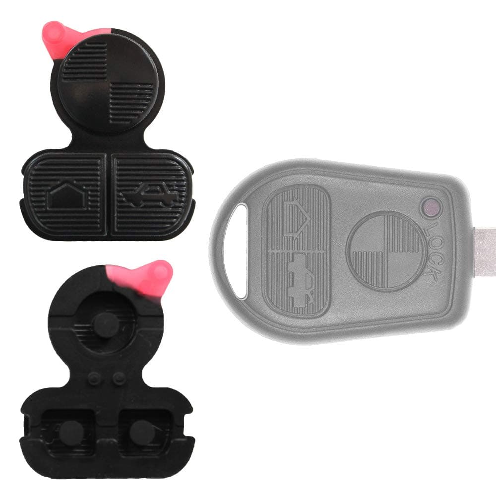 CARCHET® Key Shell Key Keypad with 3 Buttons for BMW E36 E38 E39 Z3