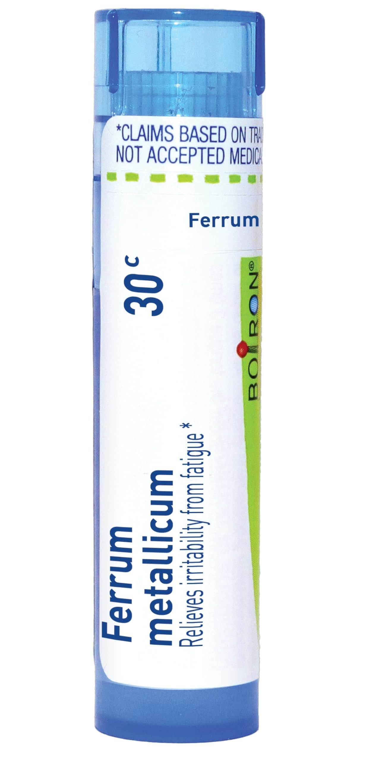 Ferrum Metallicum 30C for Irritability from Fatigue - 80 Pellets