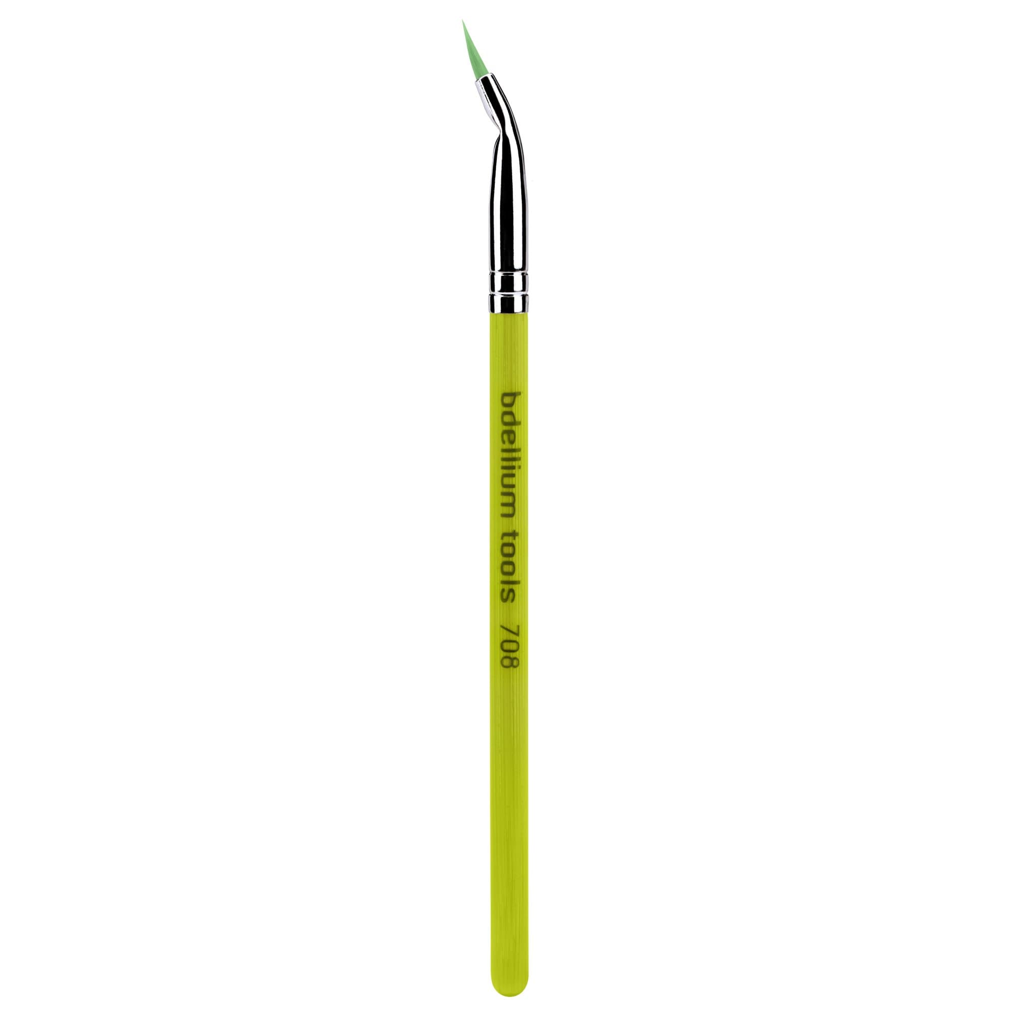 Bdellium ToolsProfessional Makeup Brush Green Bambu Series Bent Eyeliner