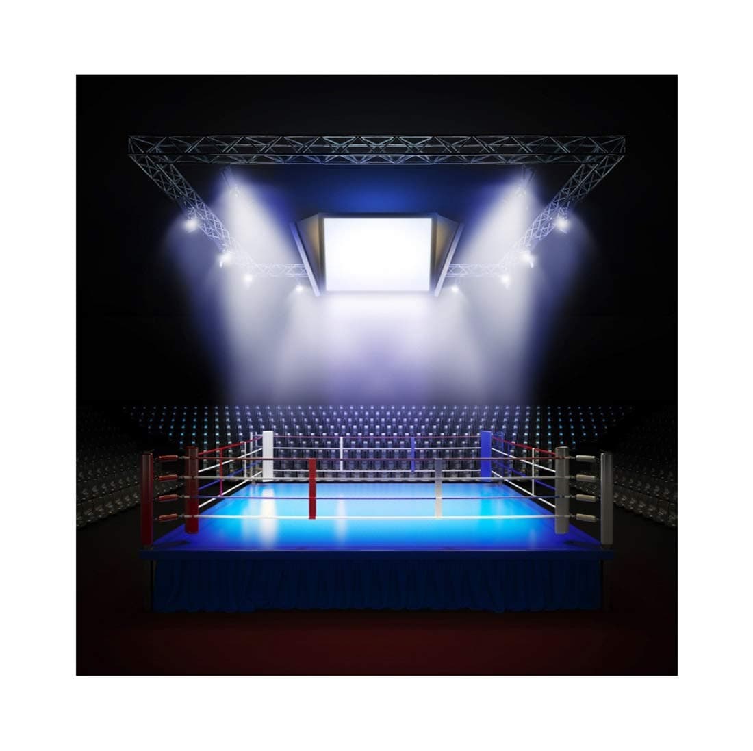 LFEEY Boxing Backdrop for Photography Wwe Backdrop for Kids Birthday