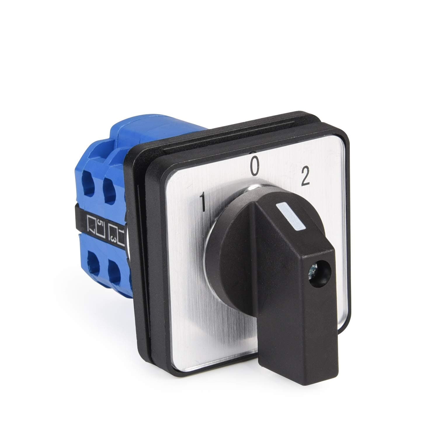 APIELE Changeover Selector Switch 3 Position 440V Universal Rotary Cam Selector (20A 8 Terminal)