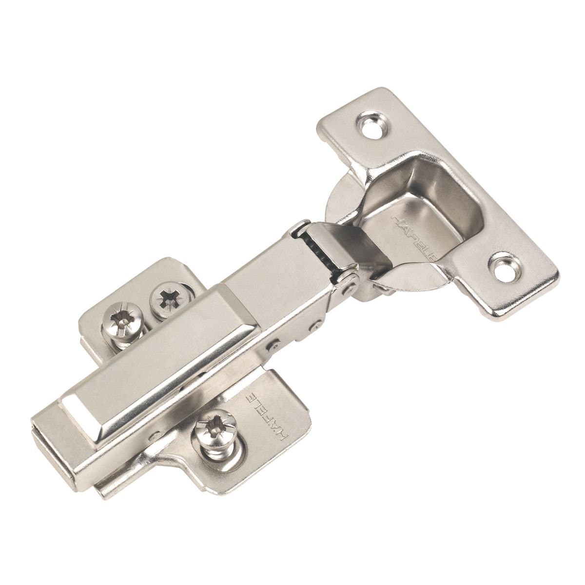 Hafele Soft-Close Clip-On Concealed Hinges 110° 64mm 2 Pack