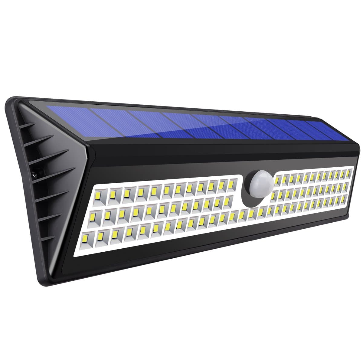 Criacr 77 LED Solar Lights, Solar Powered Motion Sensor Light, Security Lights with 3 Modes, LED Motion Sensor Outdoor Lighting, Waterproof & Auto On/Off for Yard, Garden, Christmas (Pure White)