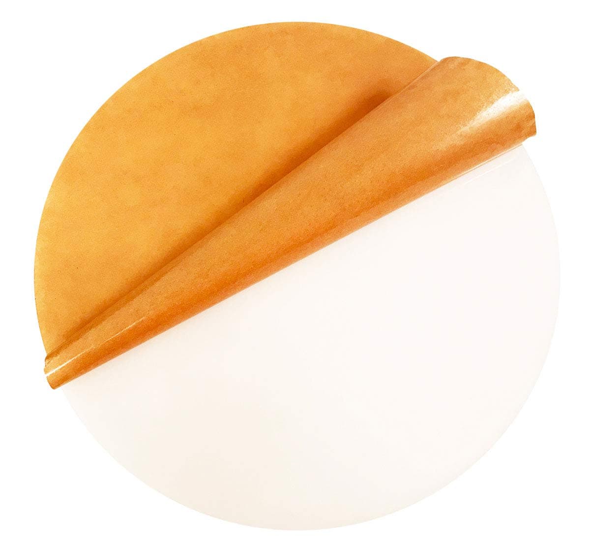 AcrylicBlank Glossy White Acrylic Circle Disc Round Blank, 1 Piece (10" Diameter, 1/16" Thick Glossy White)