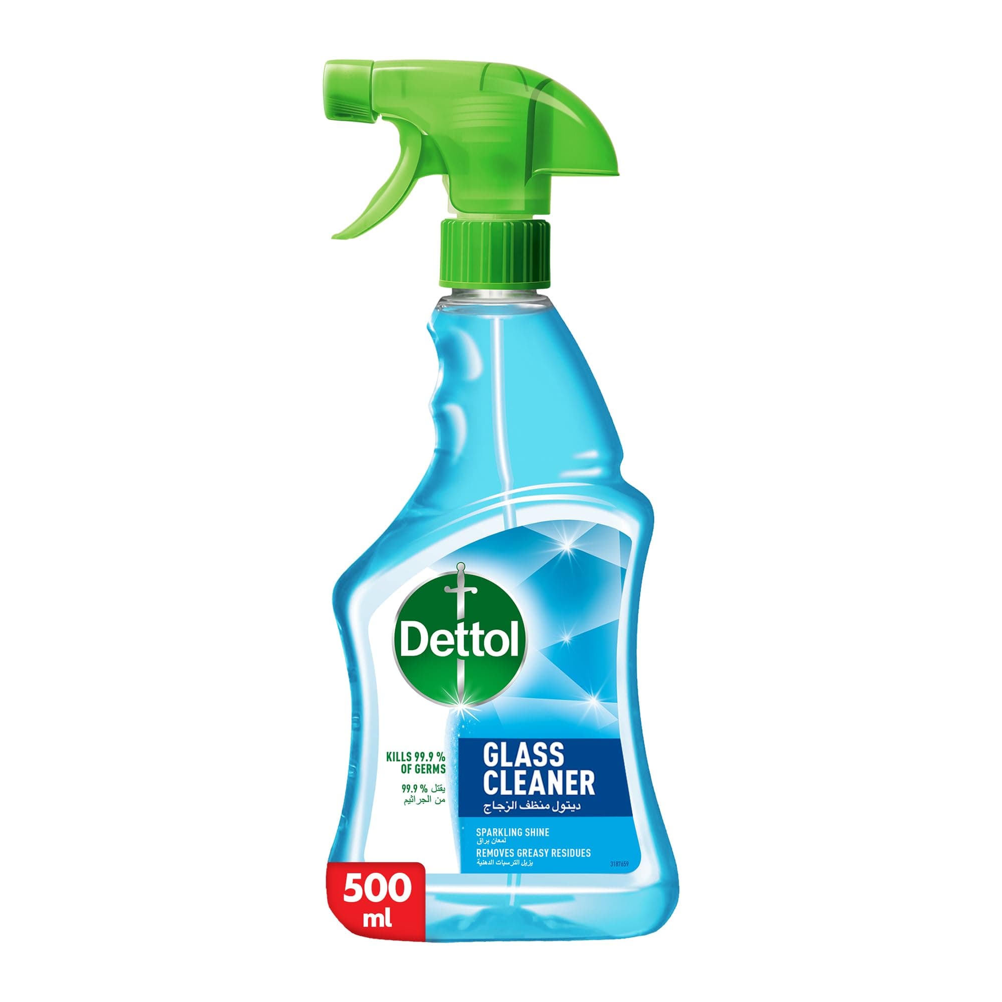 Glass Cleaner Spray Bottle, 500 ml