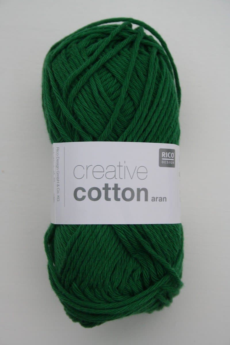 50 g Creative Cotton Aran cotton crochet, 85 m run length, ball