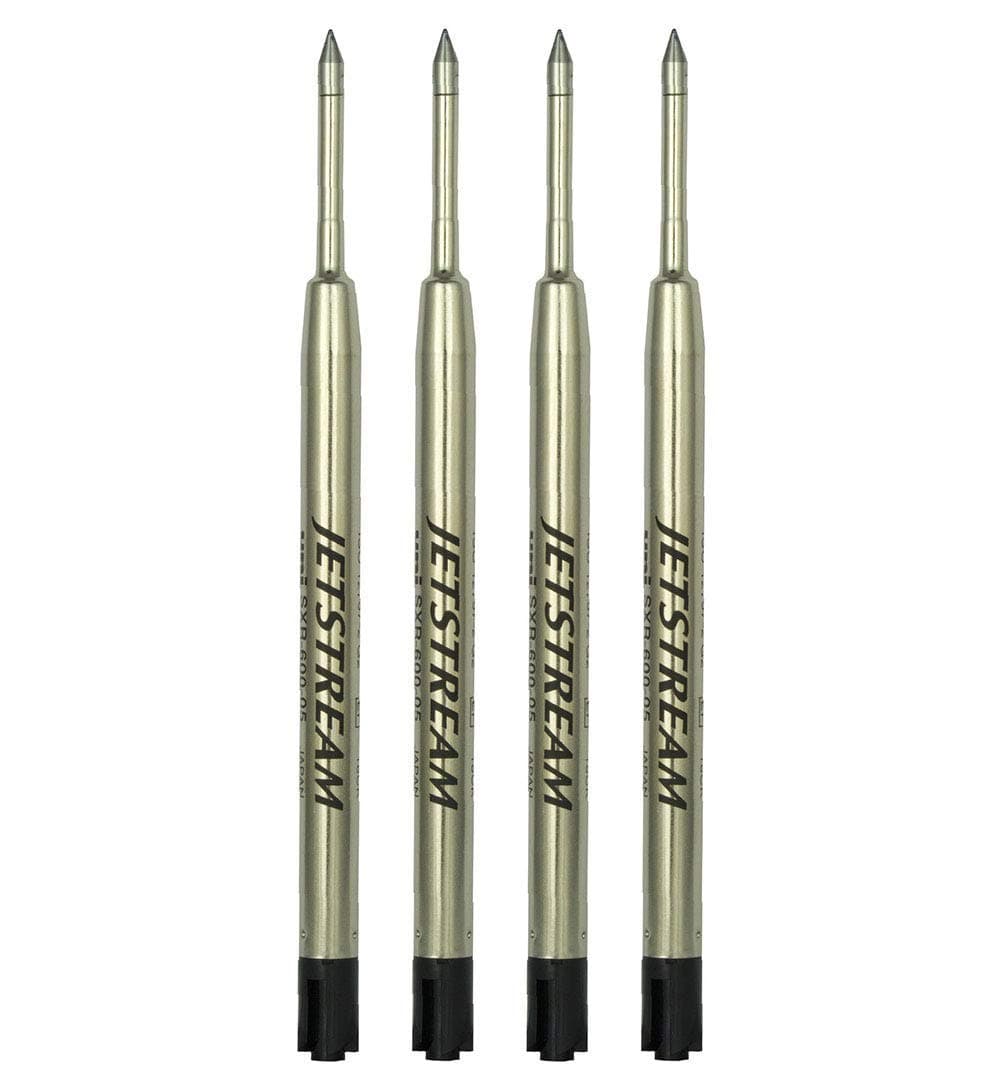 JETSTREAM PRIME Twist Mechanism Accessory Pack - 4 Black Hybrid Ink Refills (0.5mm)