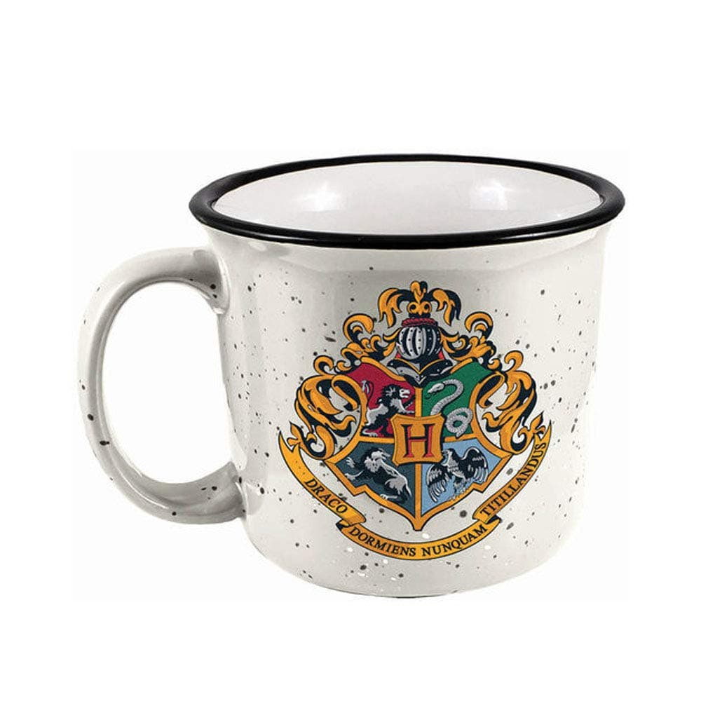 Spoontiques 21508 Hogwarts Crest Camper Mug, Ceramic, White