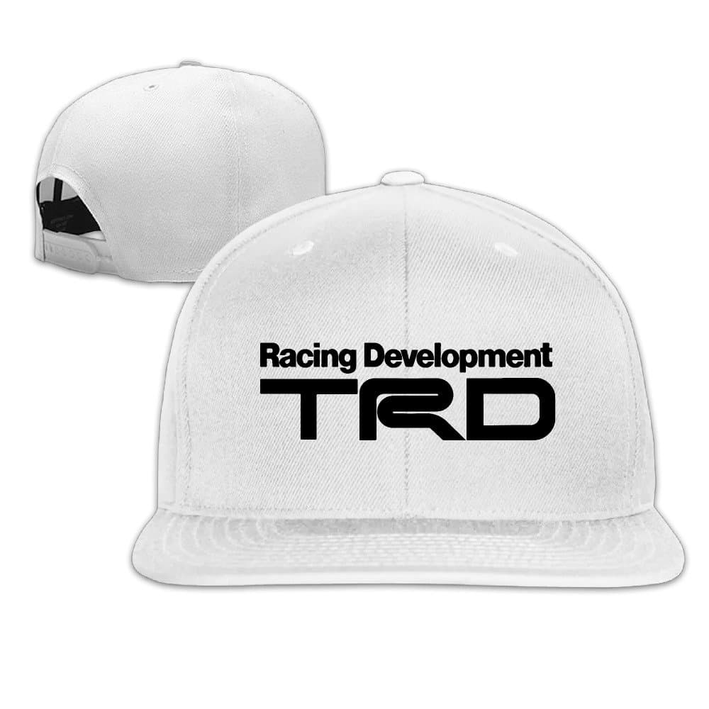 DynamicRights Racing Development TRD Peaked Snapback Baseball Cap Flat Brim Hat
