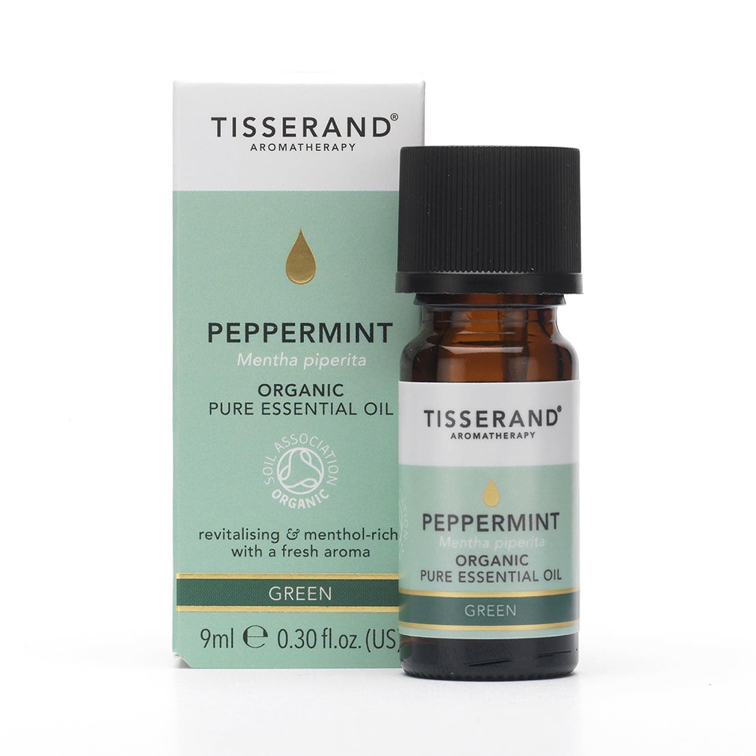Tisserand Aromatherapy - Peppermint Essential Oil, 9 ml