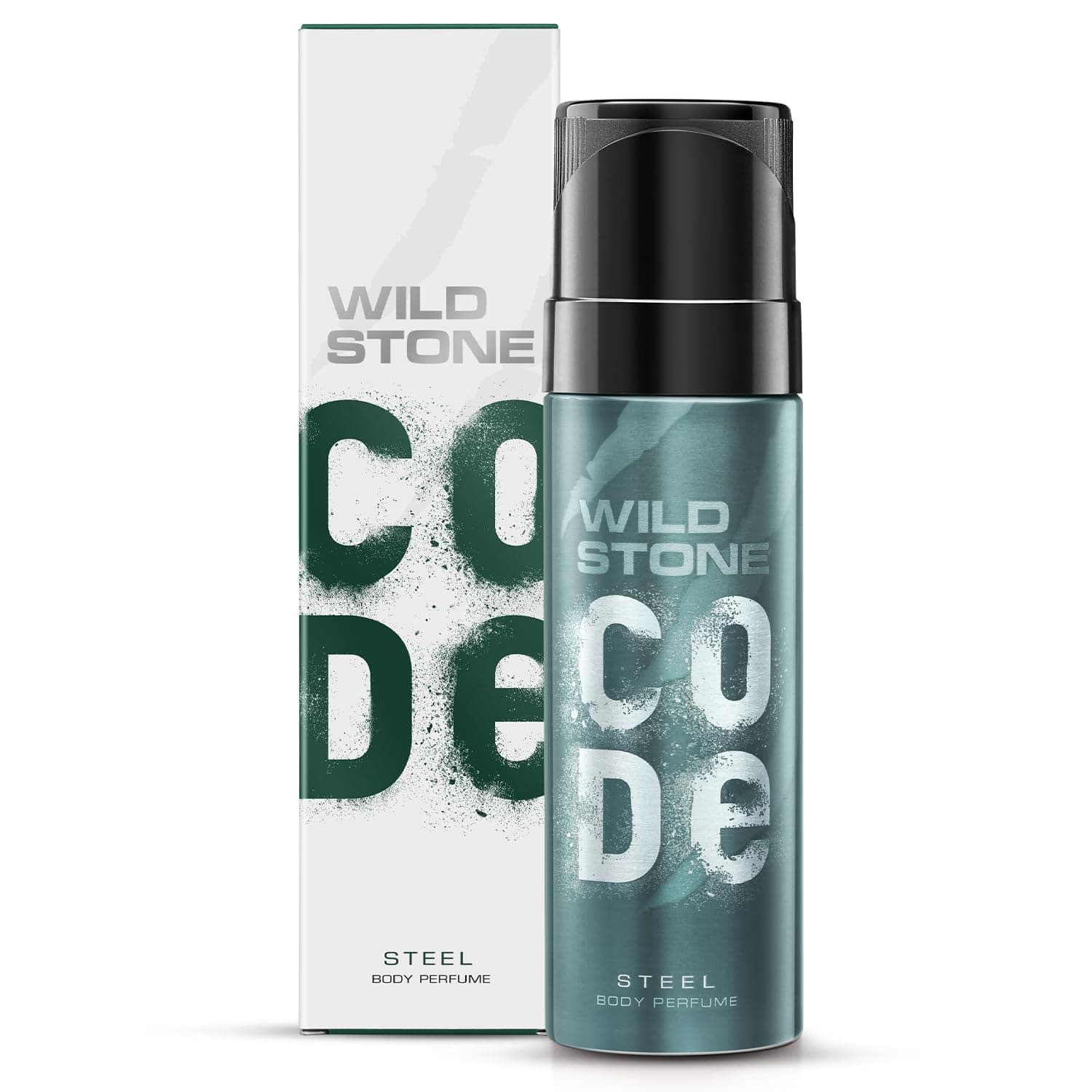 Code Steel Long Lasting No Gas Body Perfume For Men, 150Ml - Steel, Spray