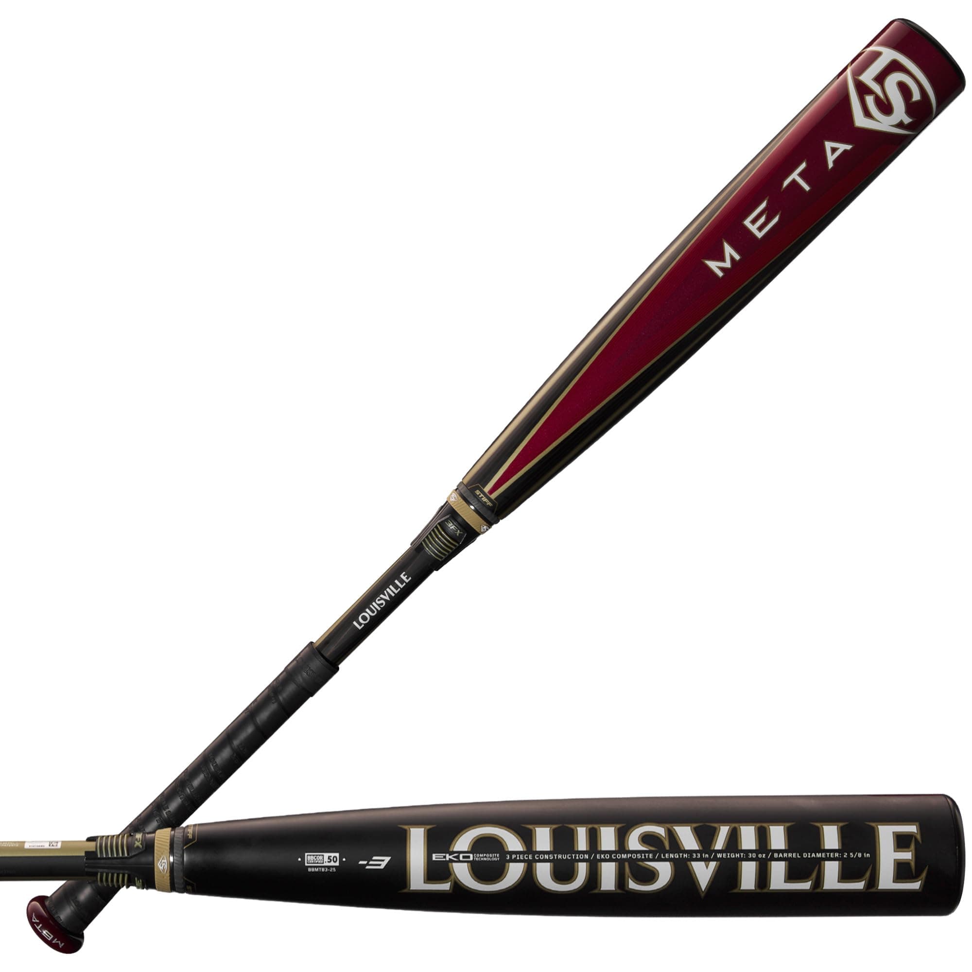 Louisville Slugger 2025 Meta (-3) BBCOR Baseball Bats