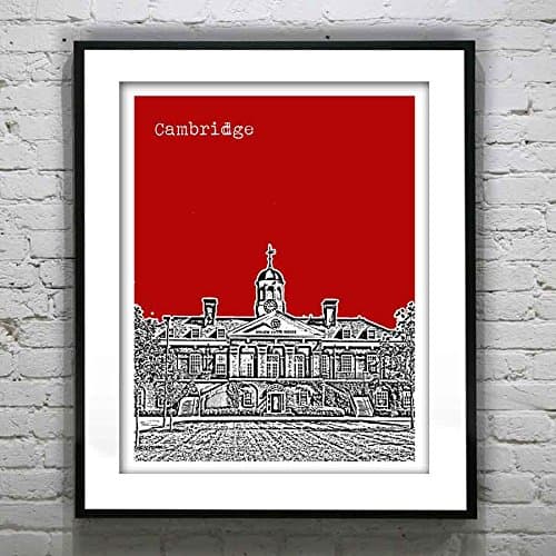 Harvard Square Massachusetts Art Print - Harvard Square, Cambridge, MA - Version 3